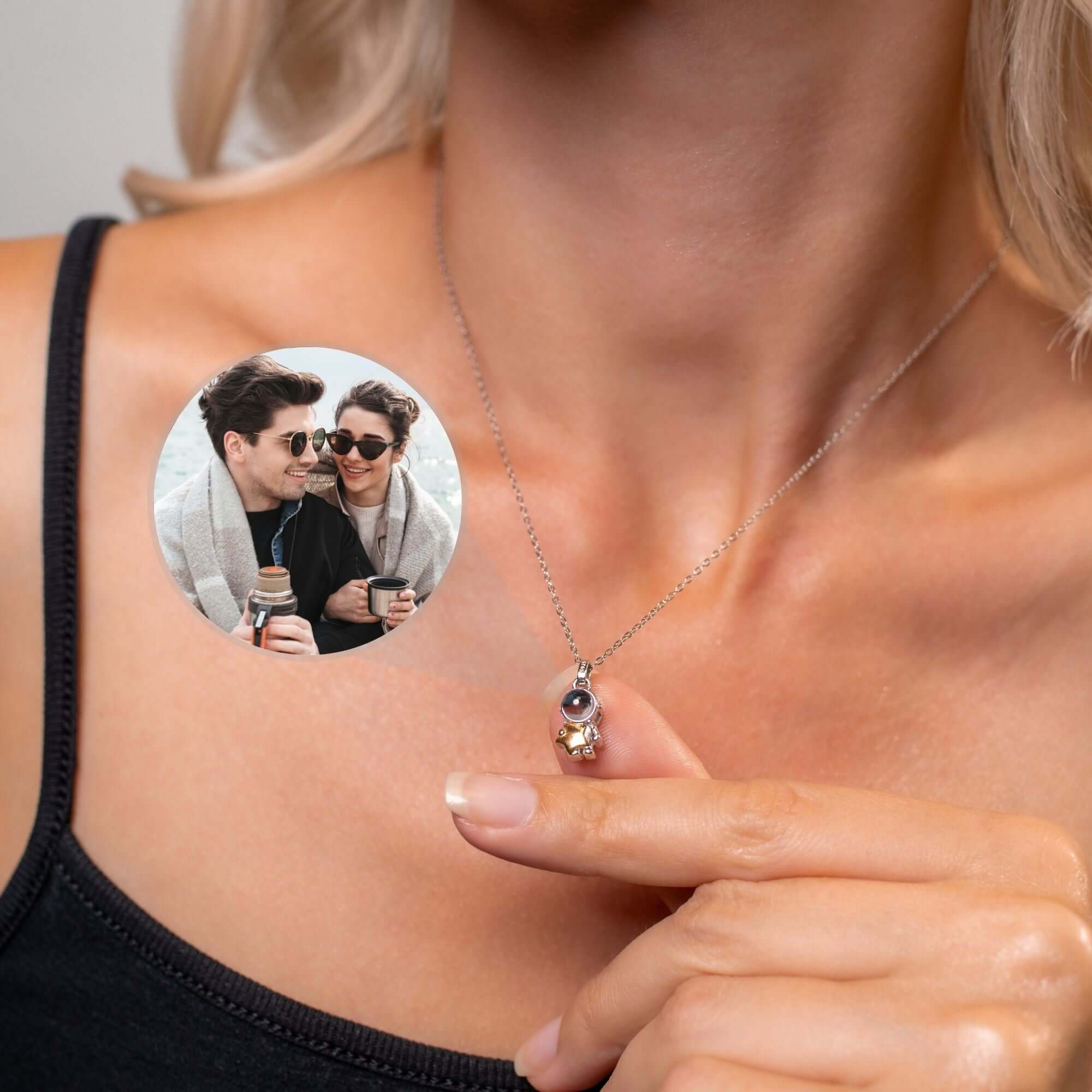 Astronaut Photo Necklace - Image 3