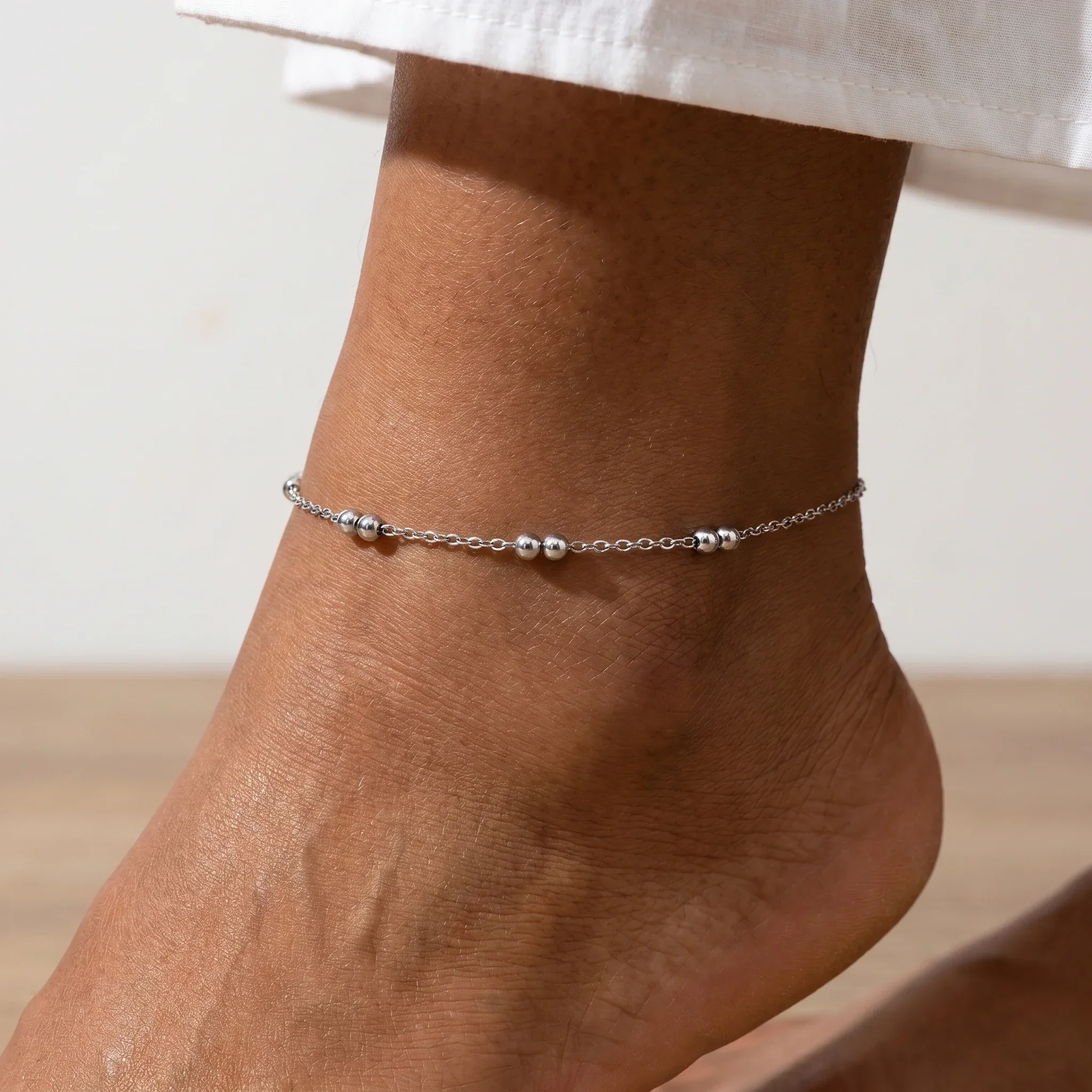 Beaded Station Anklet - Image 10