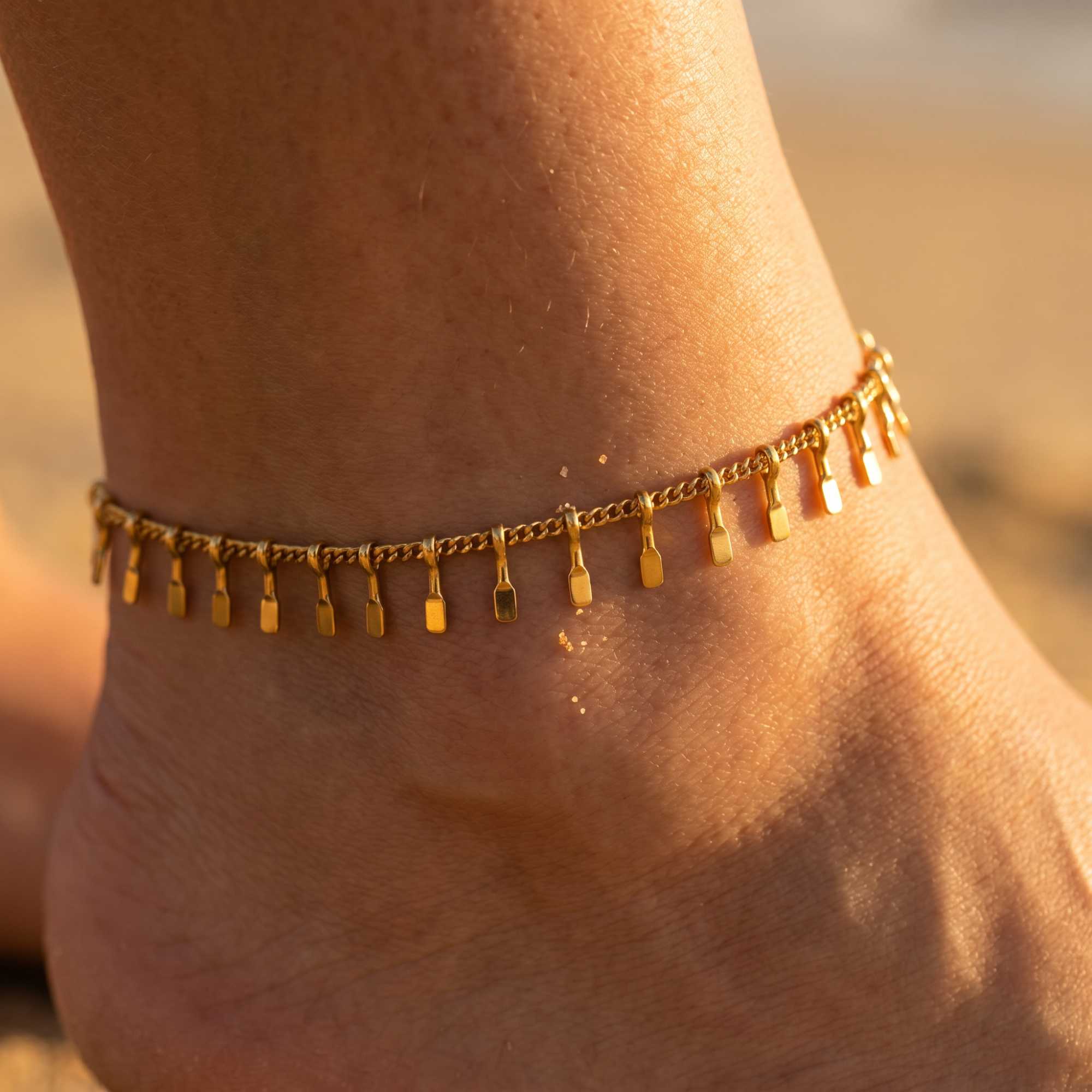 Capri Fringe Anklet - Image 5