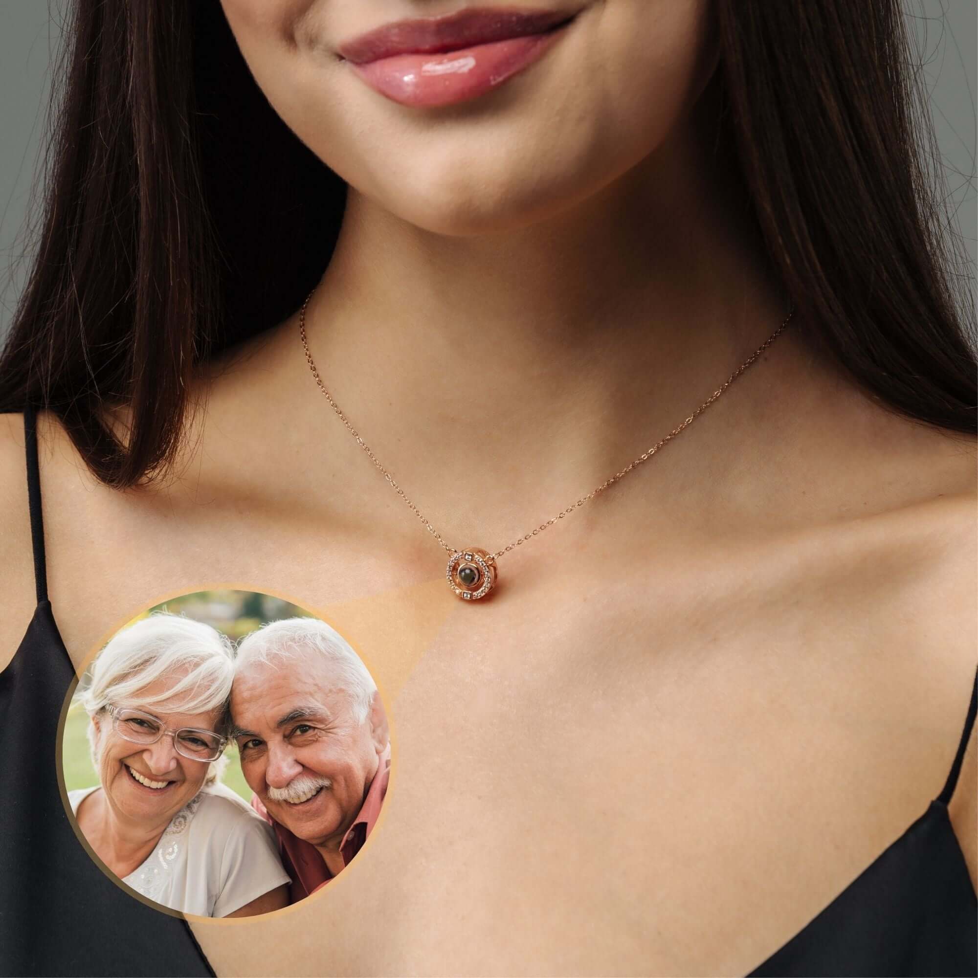 Circular Photo Necklace - Image 10