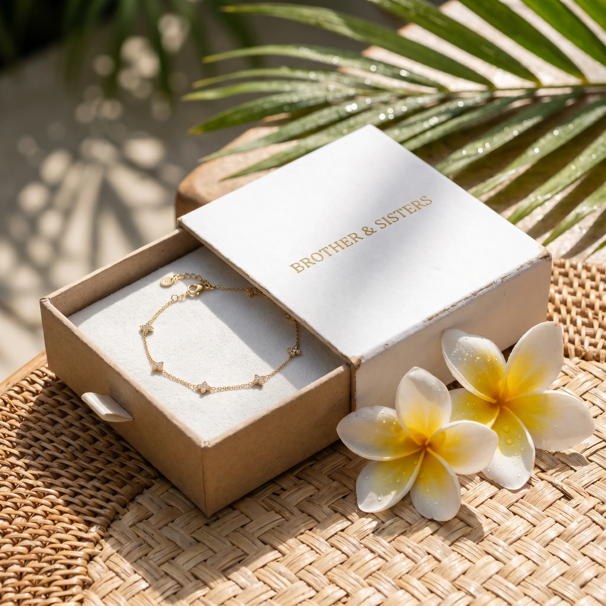 Clover Charm Anklet - Image 7