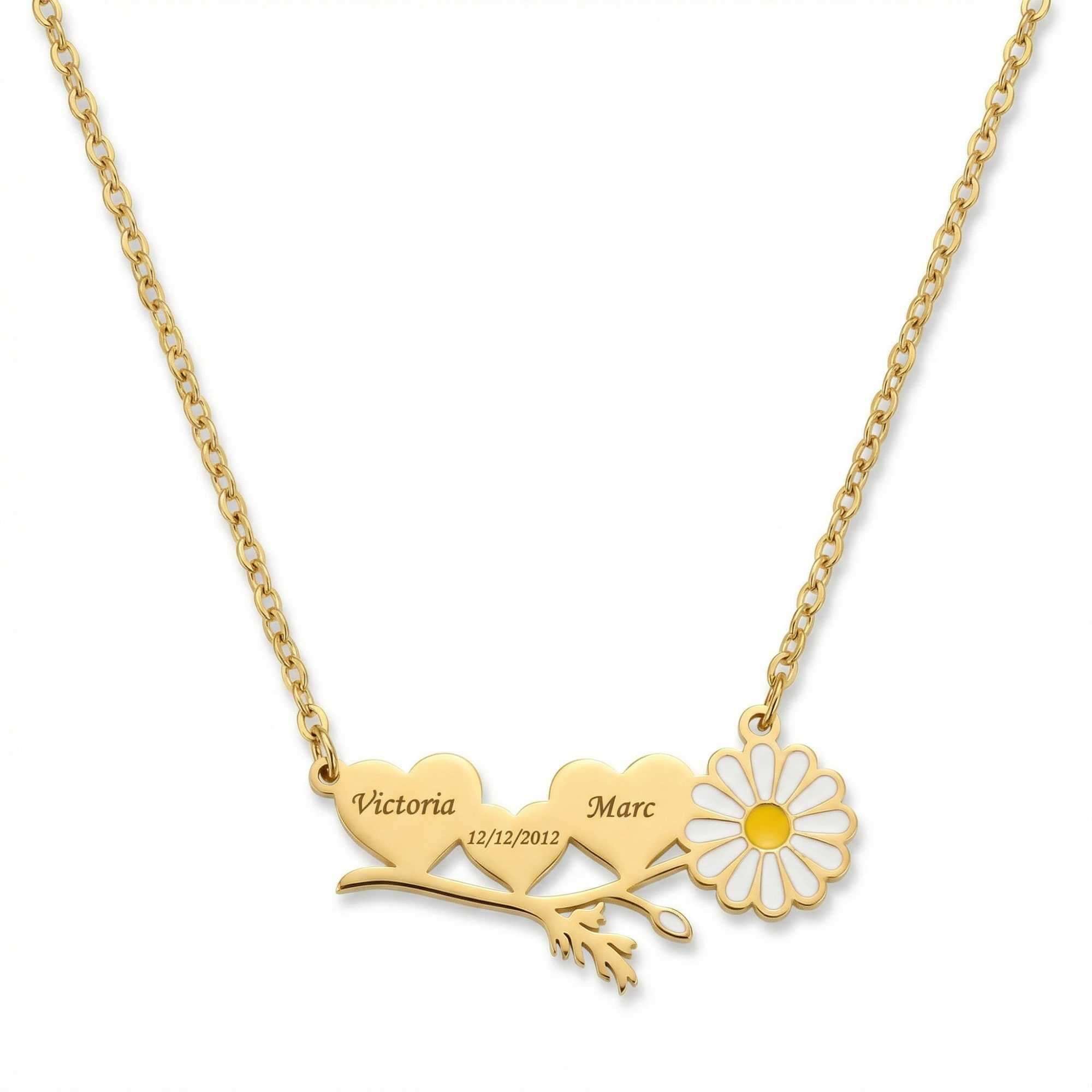 Daisy Name Necklace - Image 2