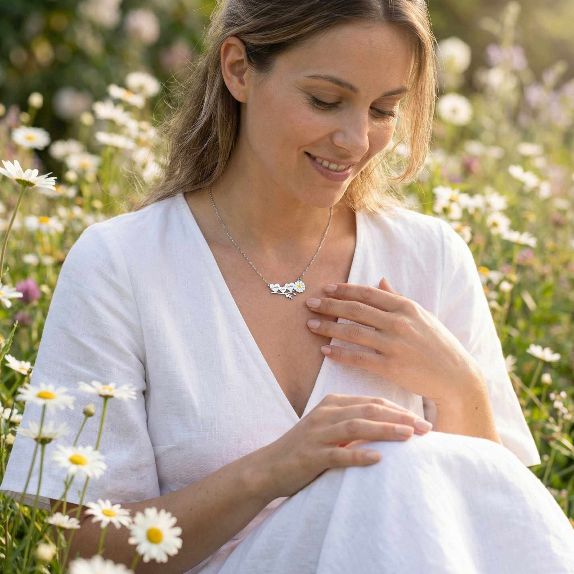 Daisy Name Necklace - Image 33