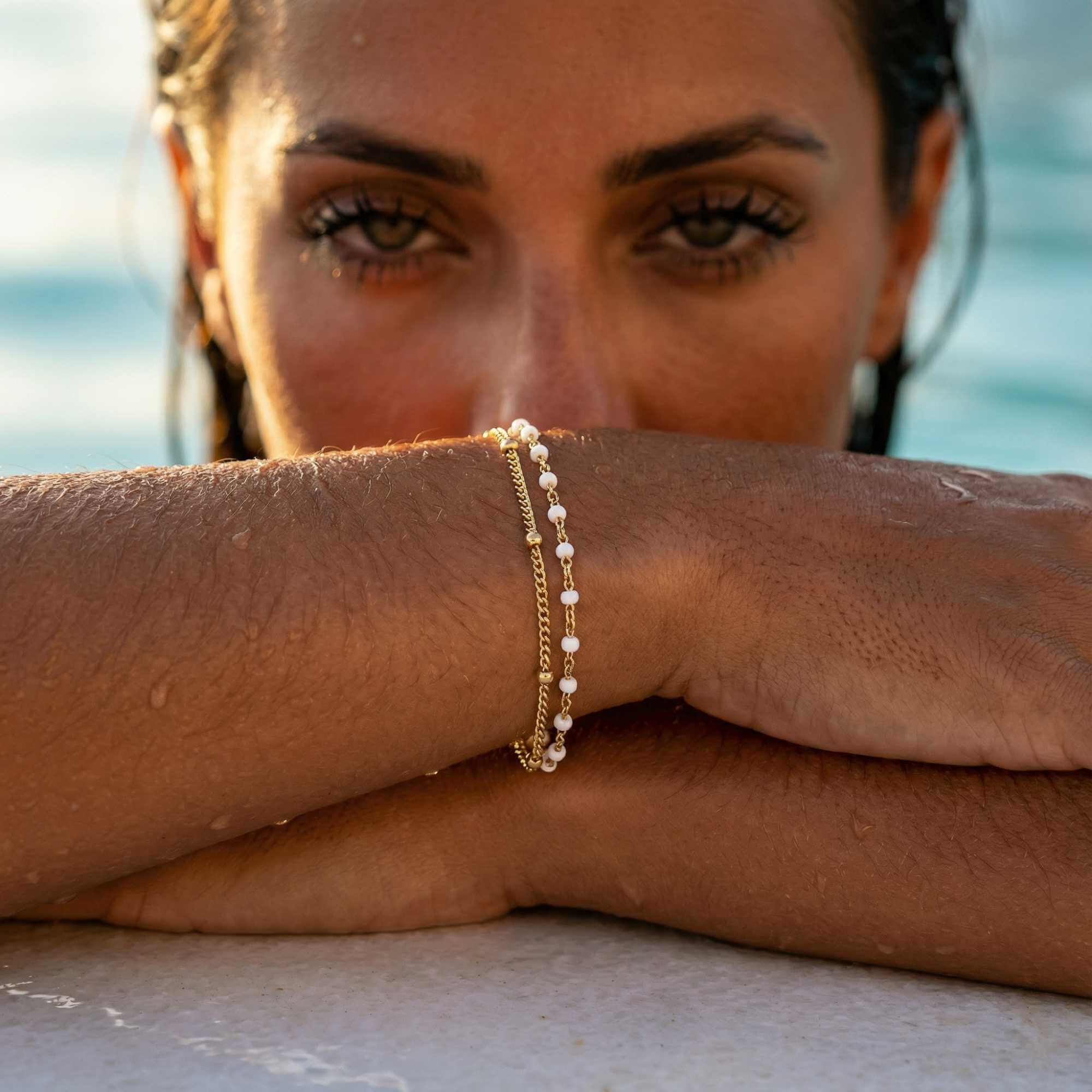 Double White Bracelet - Image 7