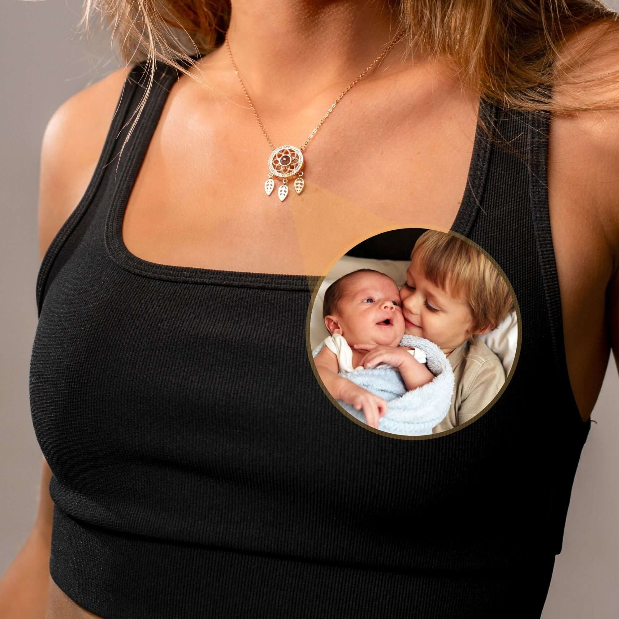 Dream Catcher Photo Necklace - Image 15