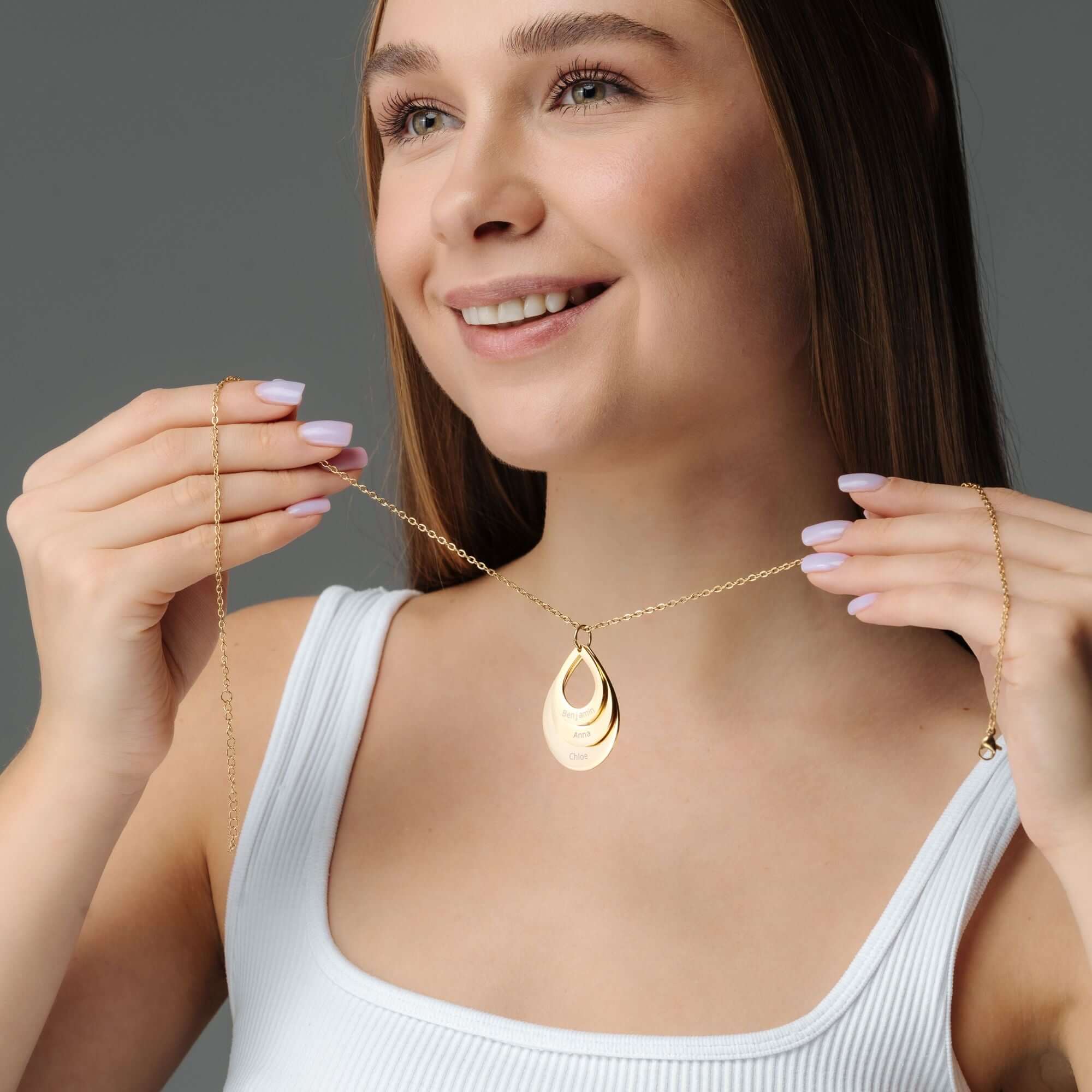 Drop Name Necklace - Image 3