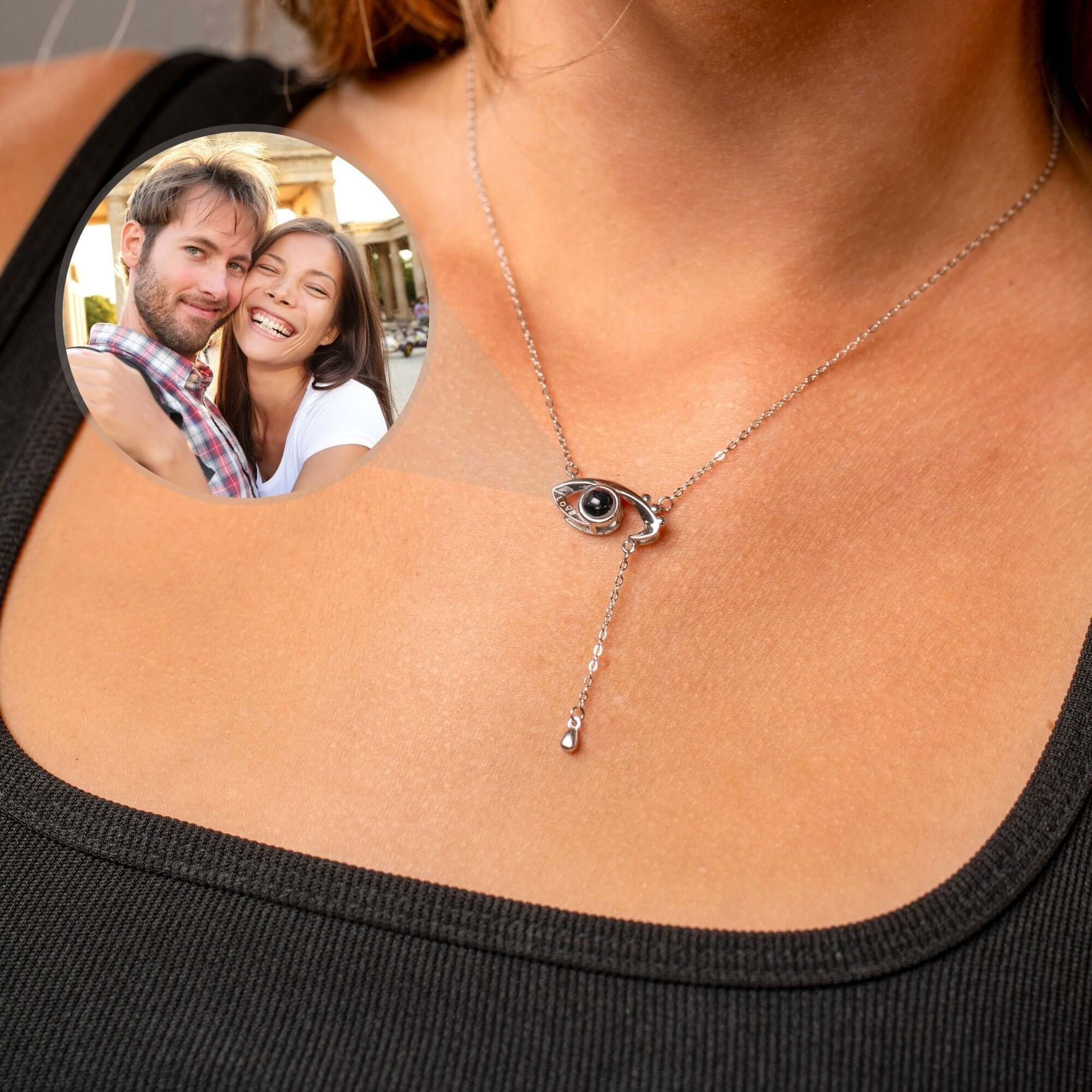 Eye Photo Necklace - Image 25
