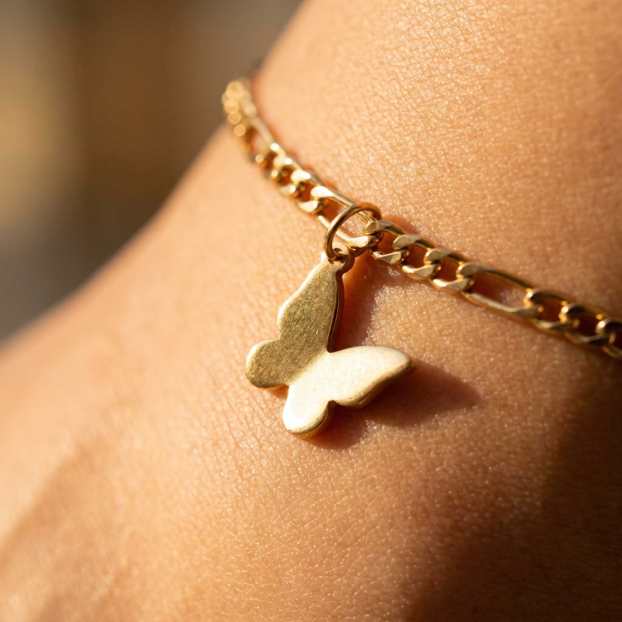 Figaro Butterfly Anklet - Image 6