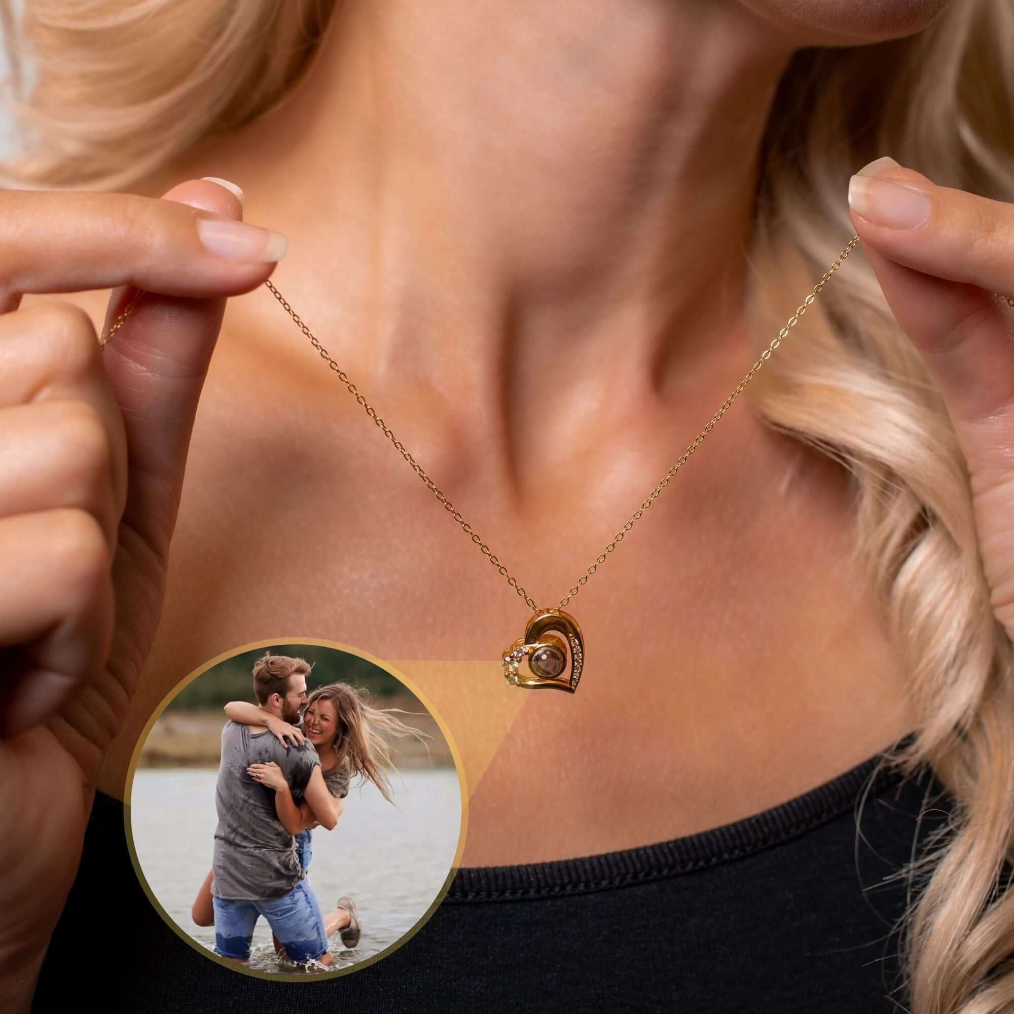 Girlfriend Photo Necklace - Image 4