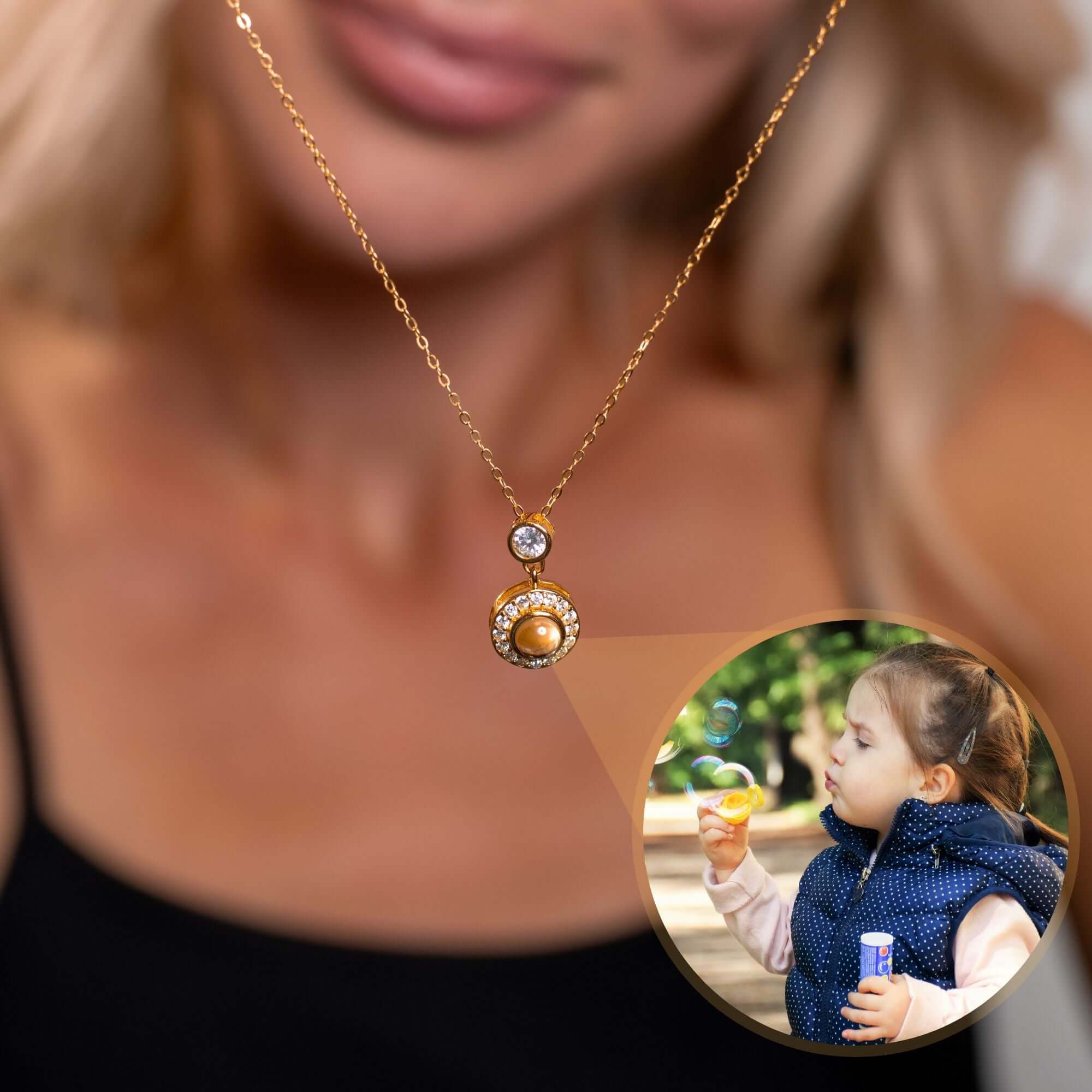 Halo Photo Necklace - Image 12