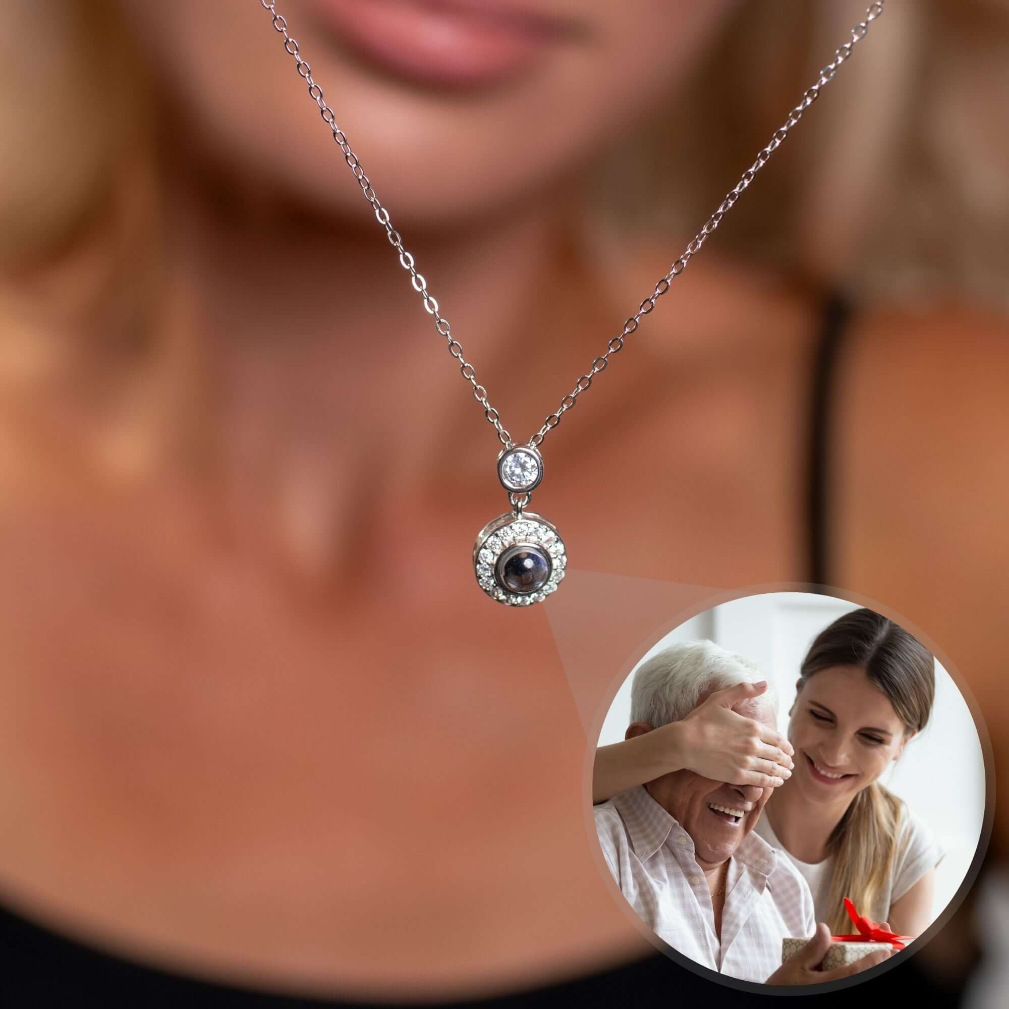Halo Photo Necklace - Image 24