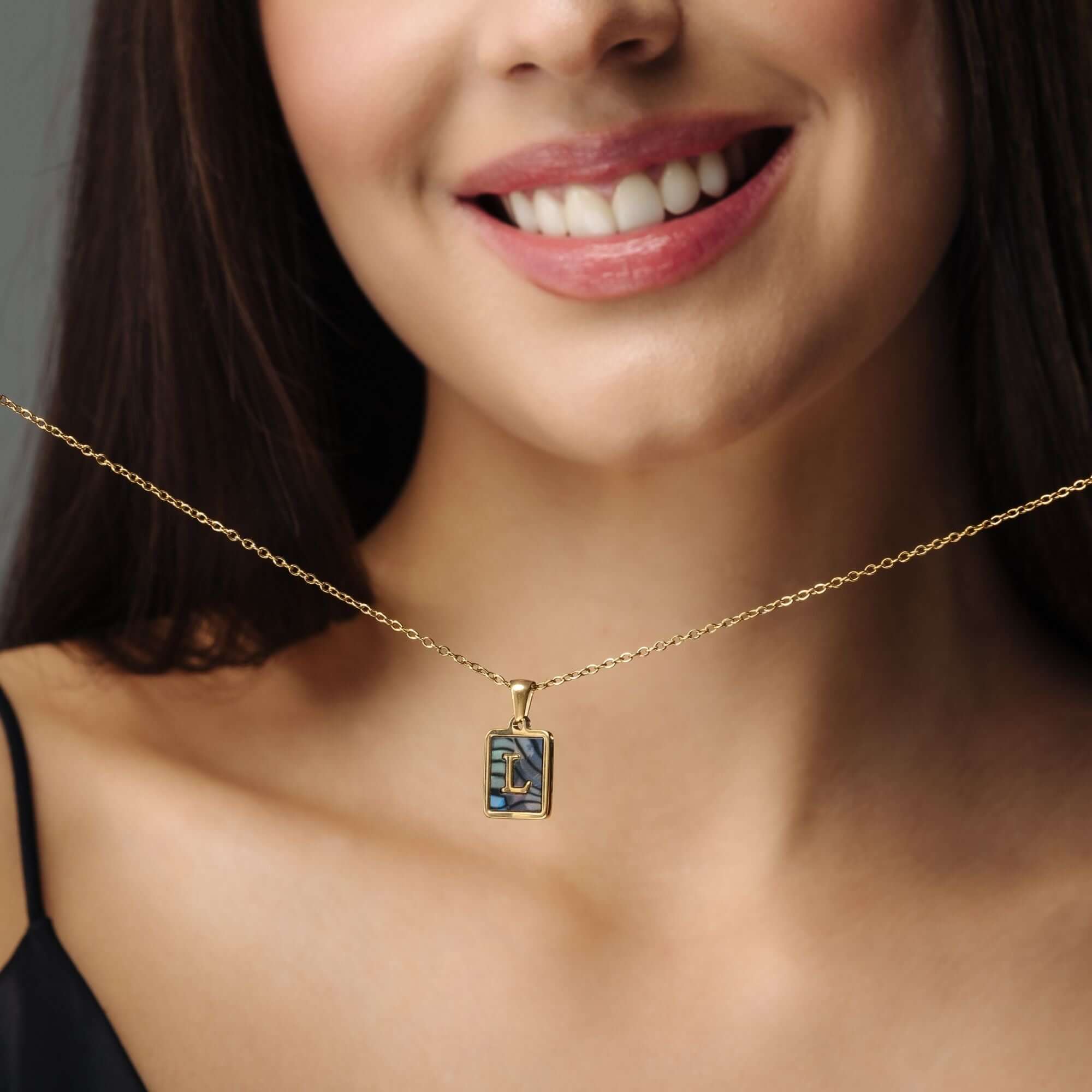 Happiness Initial Necklace - Image 6