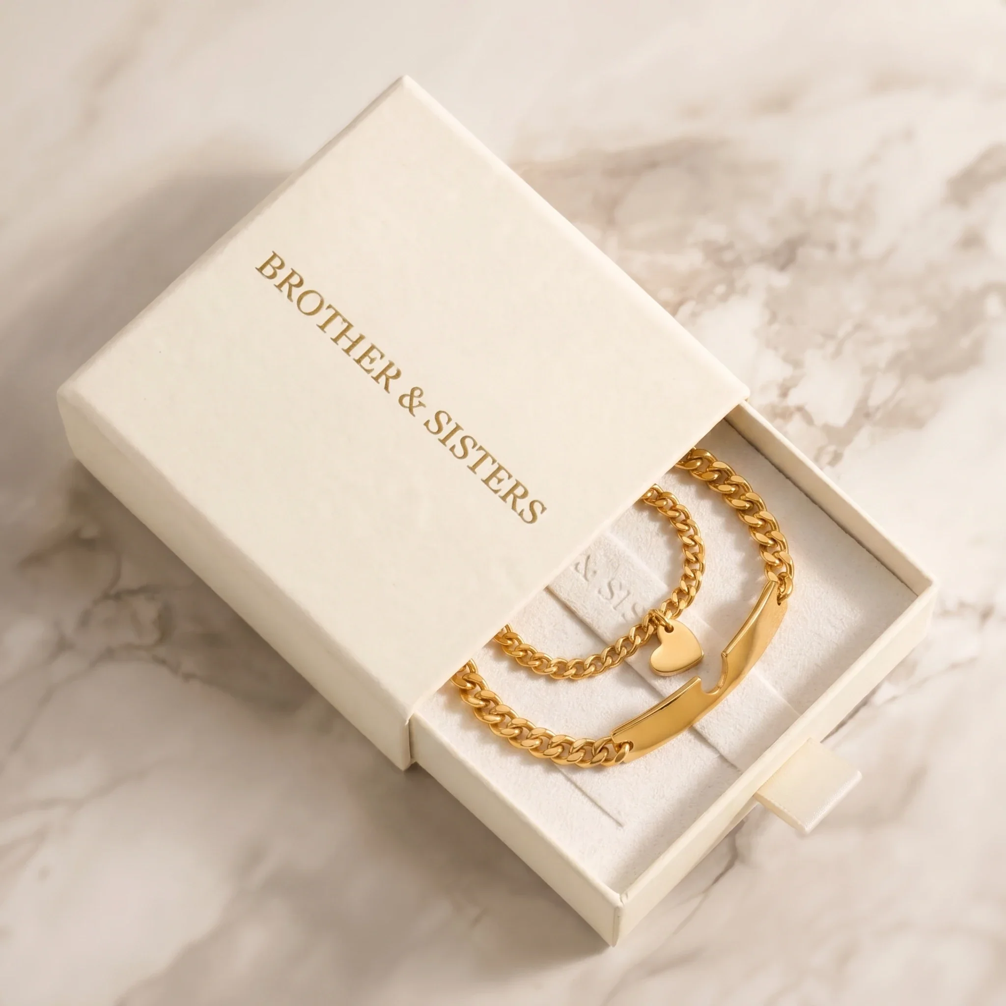 Heart Cutout Bond Matching Bracelet Set - Image 19
