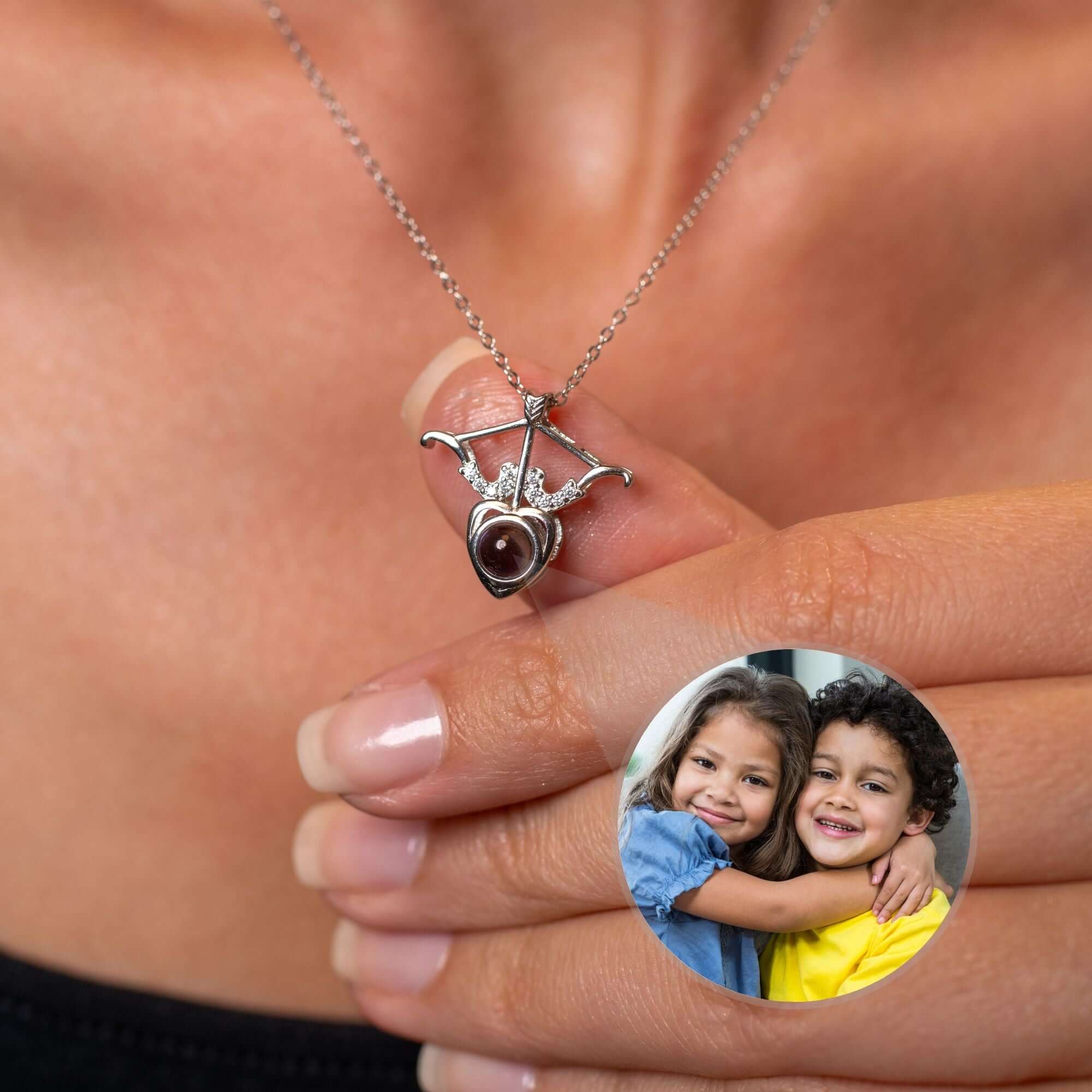 Horn Photo Necklace - Image 3