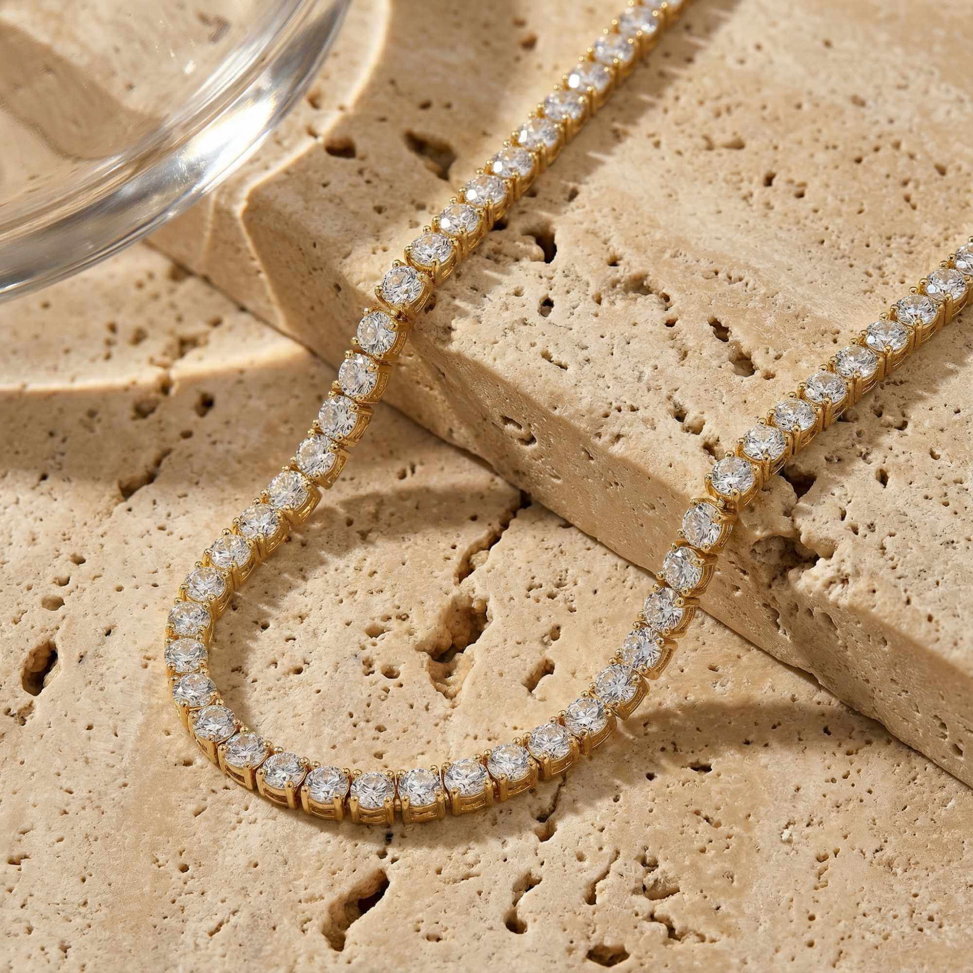 Isolde Tennis Necklace - Image 10