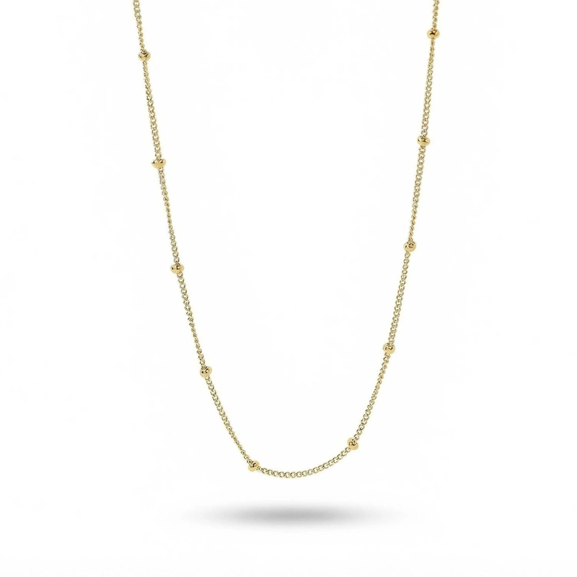 Julia Beaded Chain Necklace - Image 2