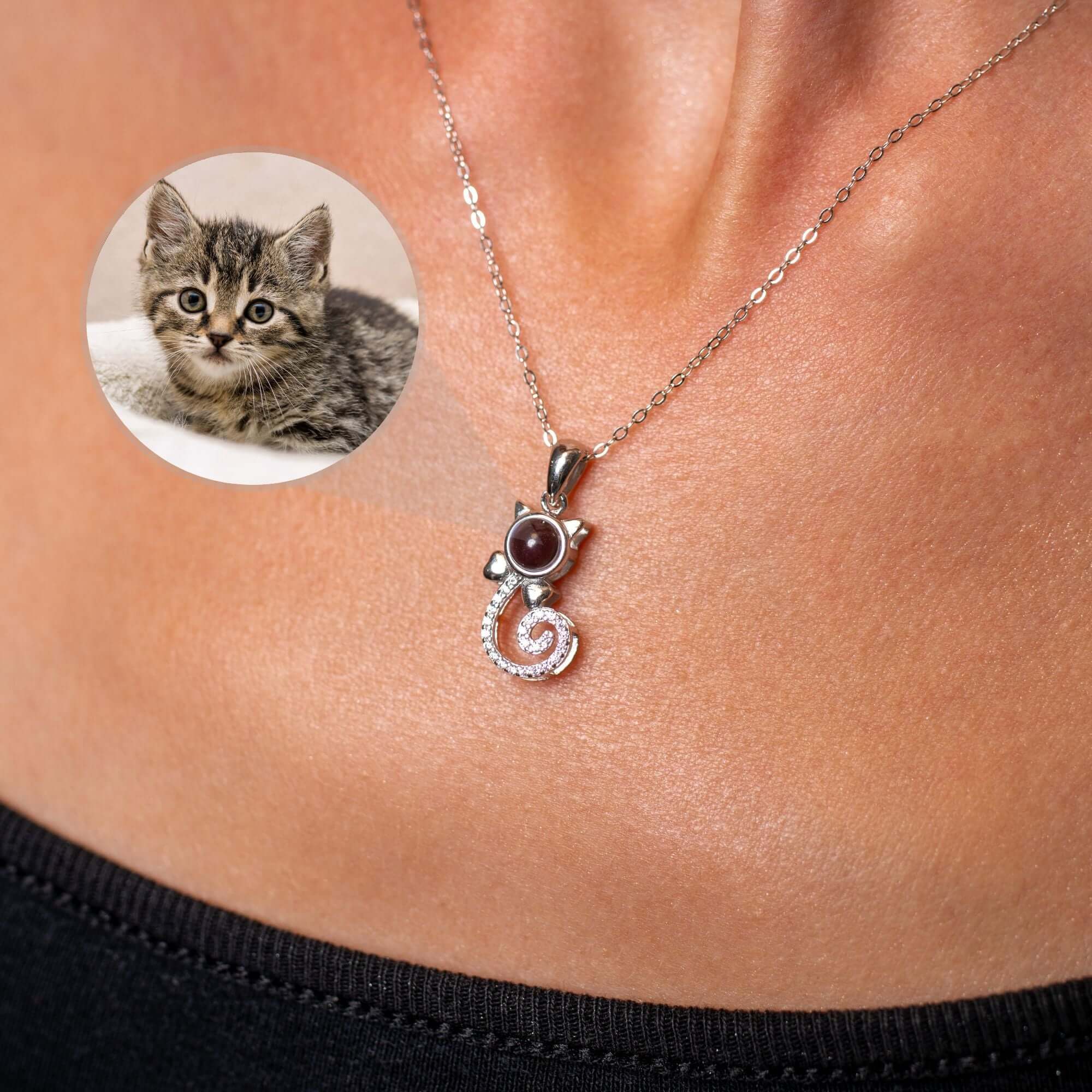Kitten Photo Necklace - Image 19