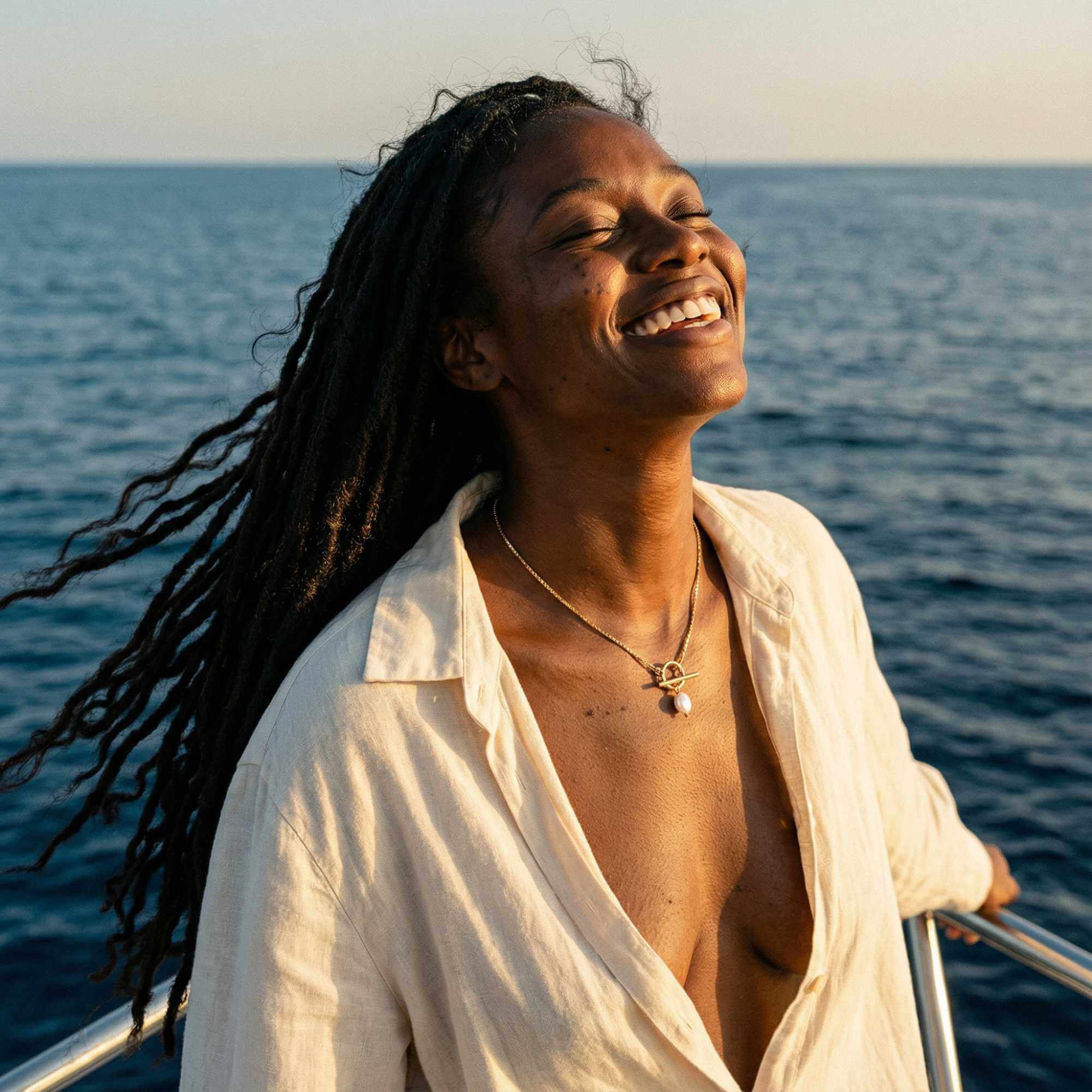 La Isla Pearl Toggle Necklace - Image 5