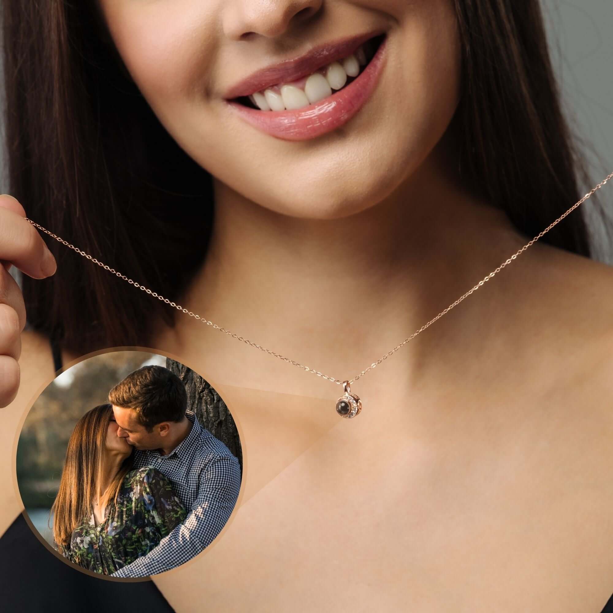 Moonlight Photo Necklace - Image 11
