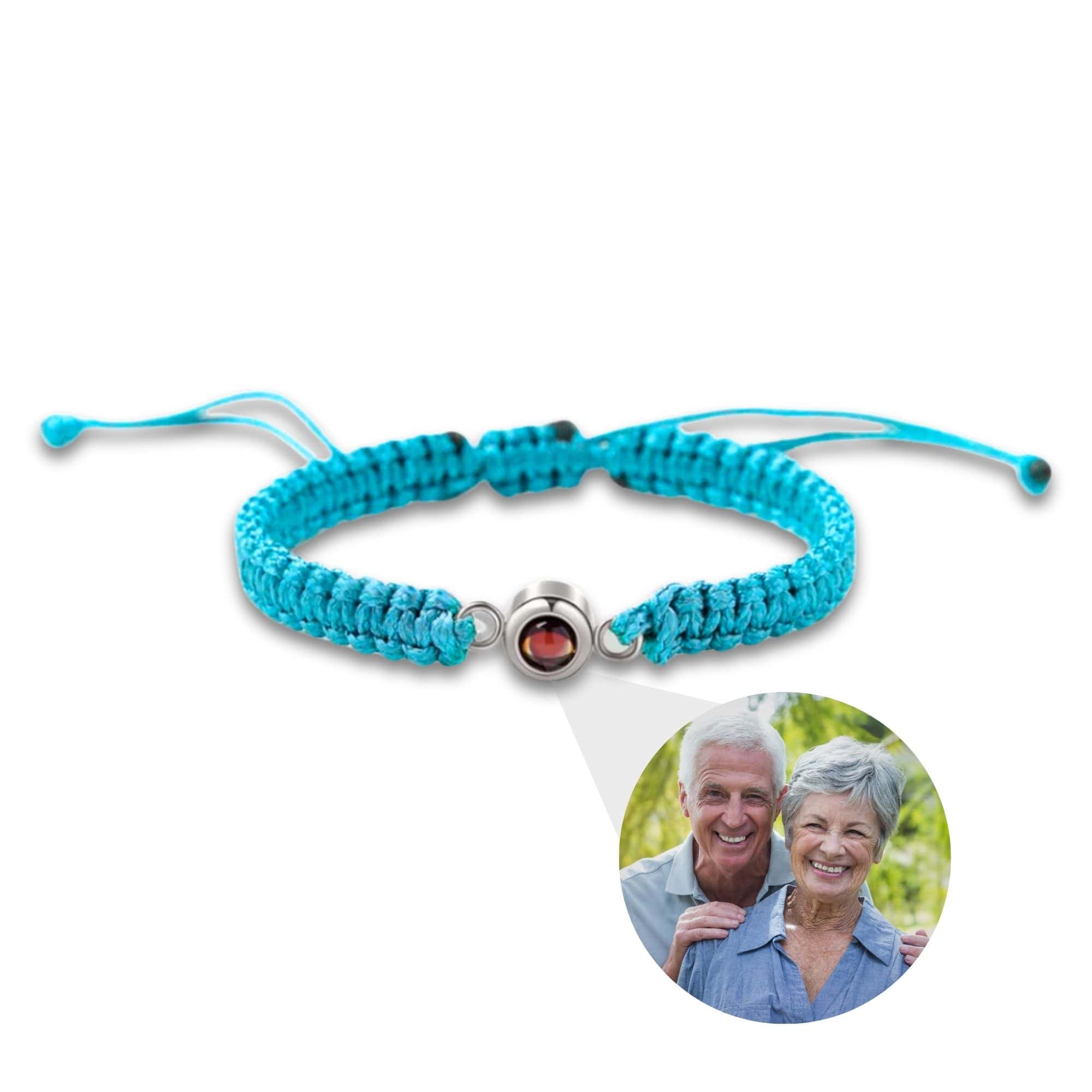 Man Blue Photo Bracelet - Image 10