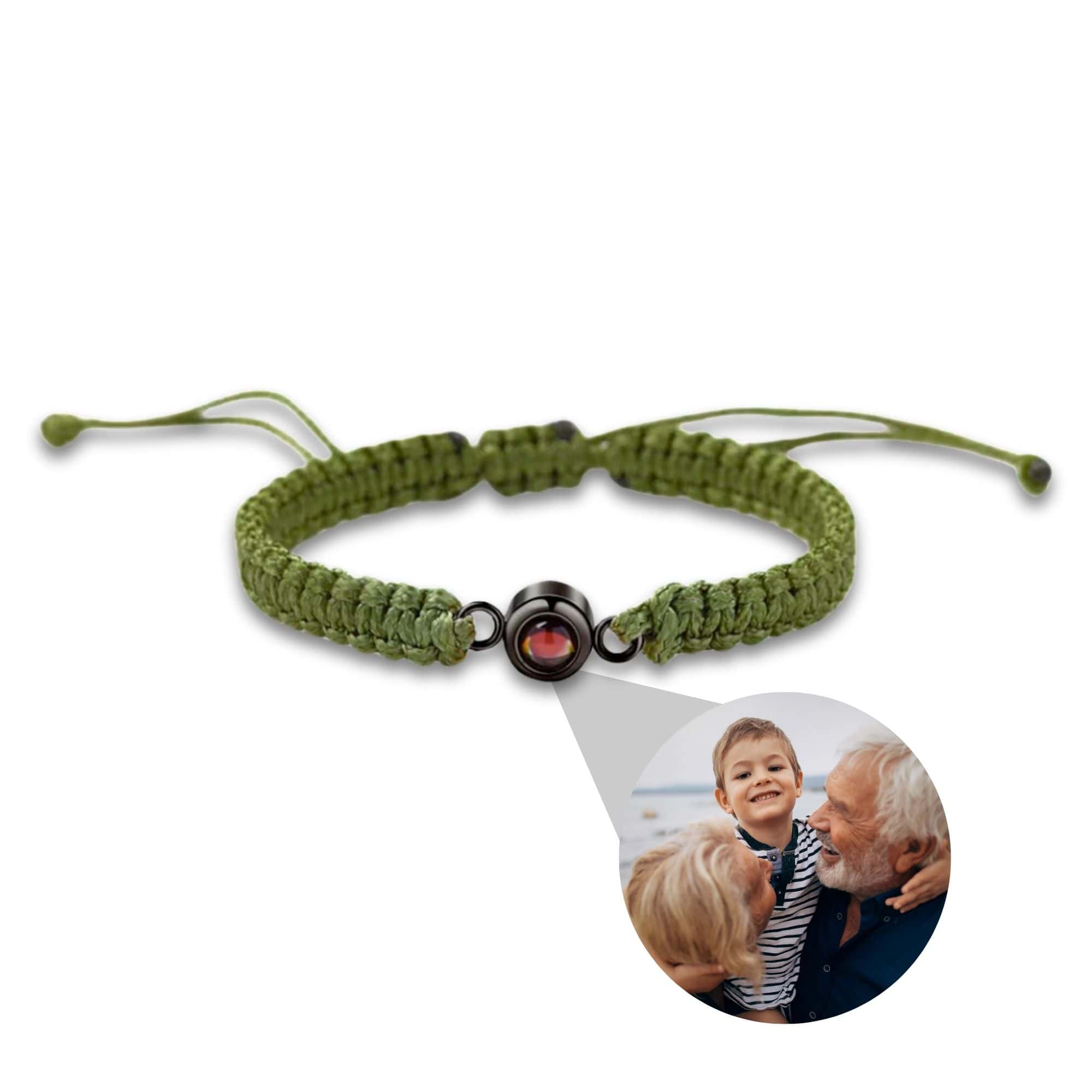 Man Olive Photo Bracelet - Image 19