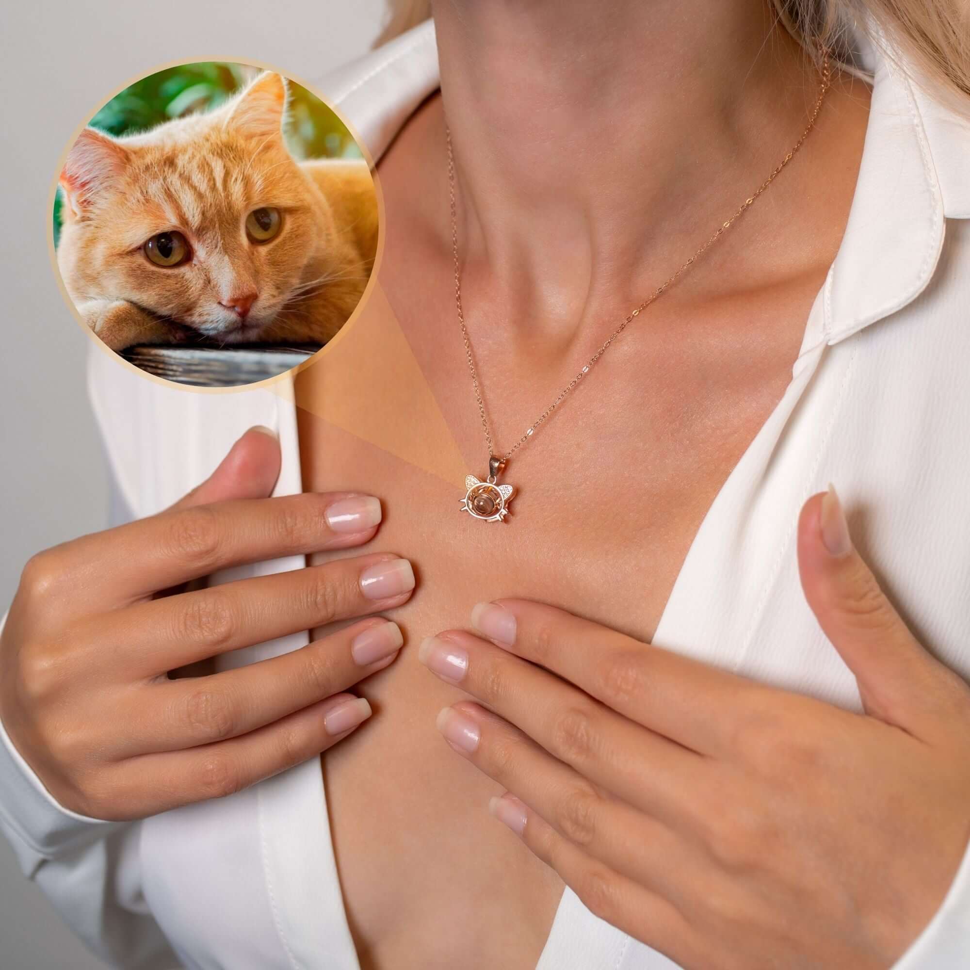 Meow Photo Necklace - Image 13