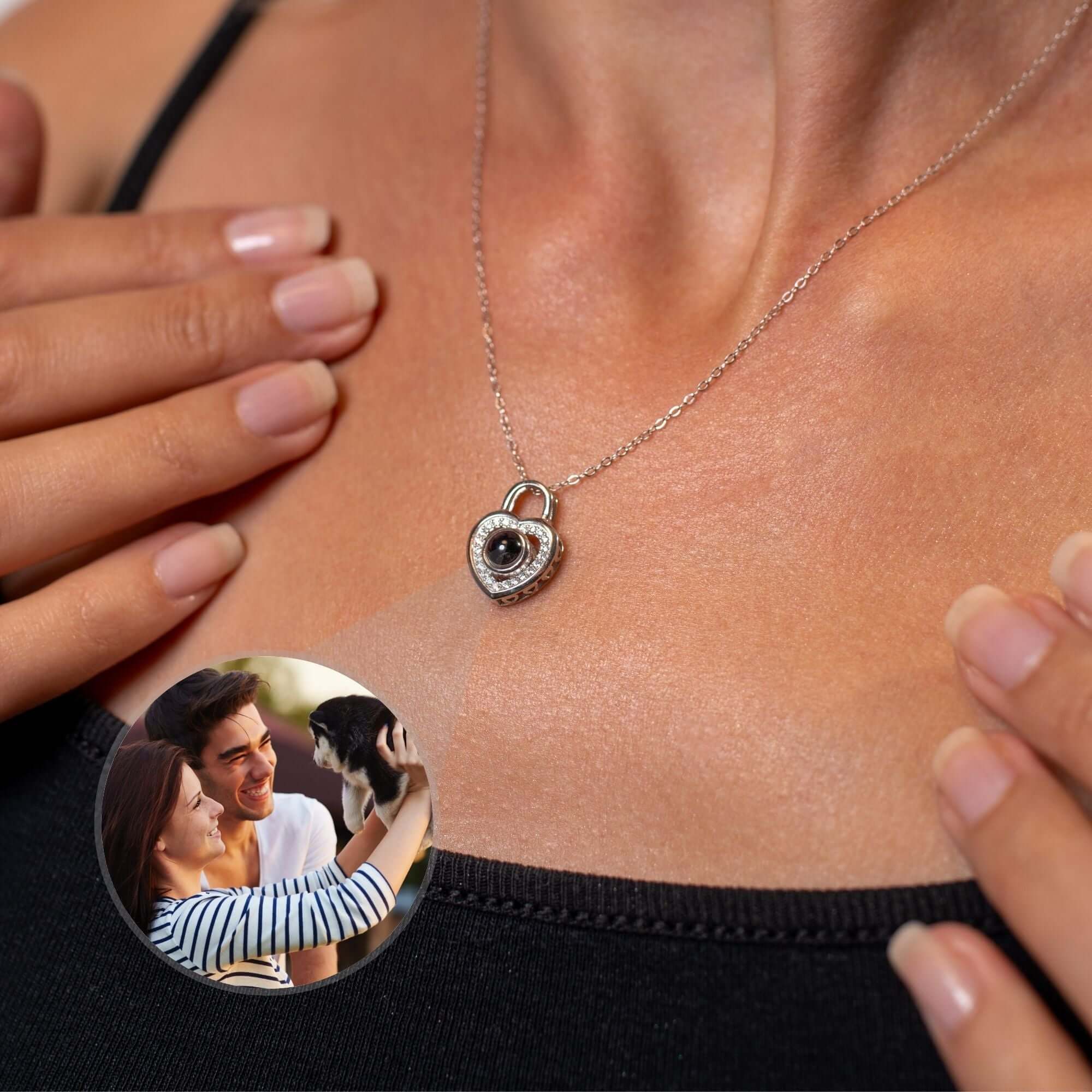 Padlock Photo Necklace - Image 19