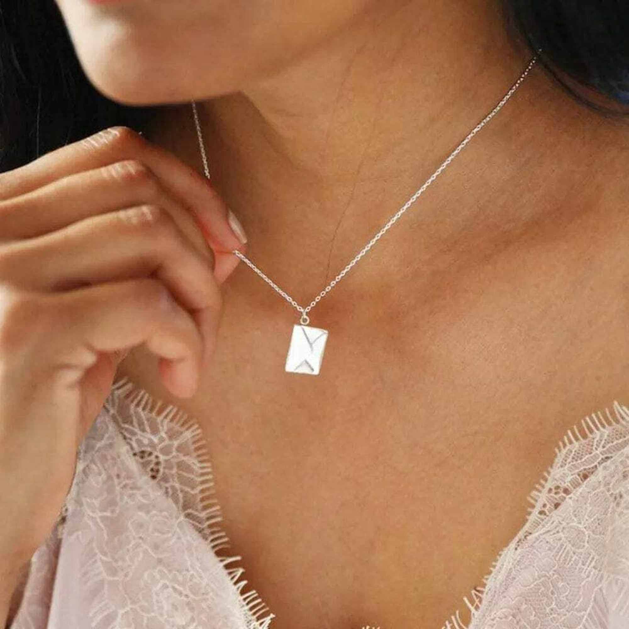 Personalised Enveloppe Necklace - Image 12