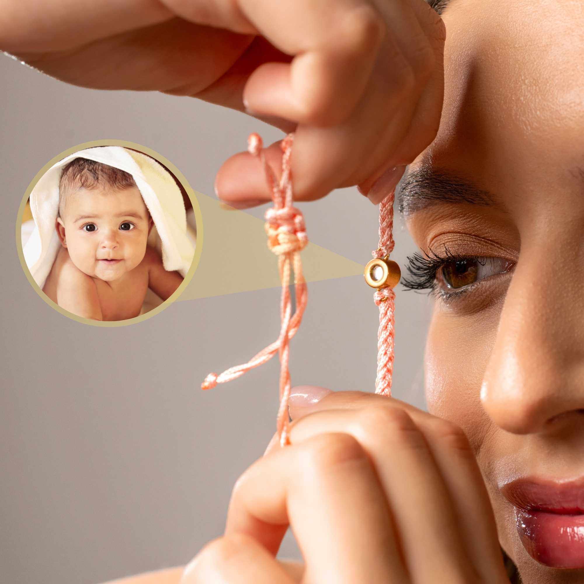 Pink Photo Bracelet - Image 2