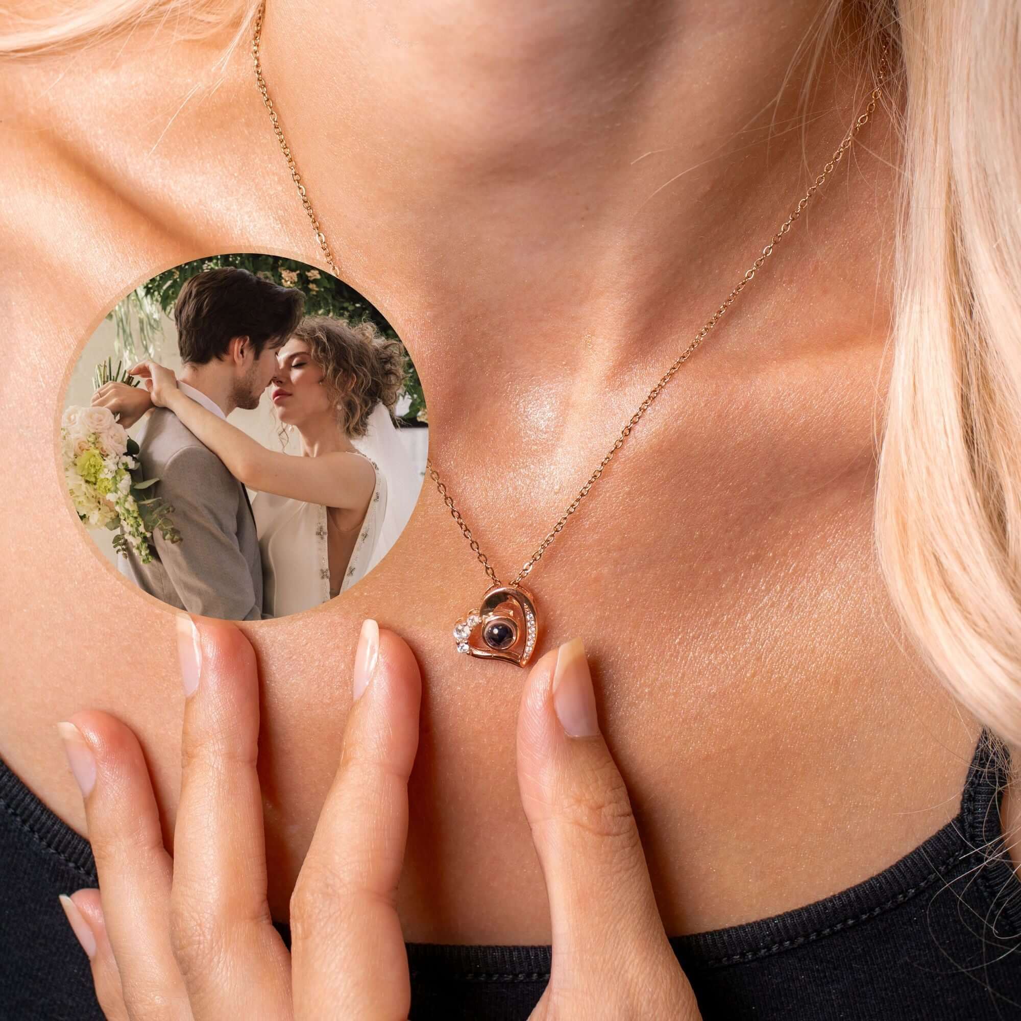 Precious Heart Photo Necklace - Image 10