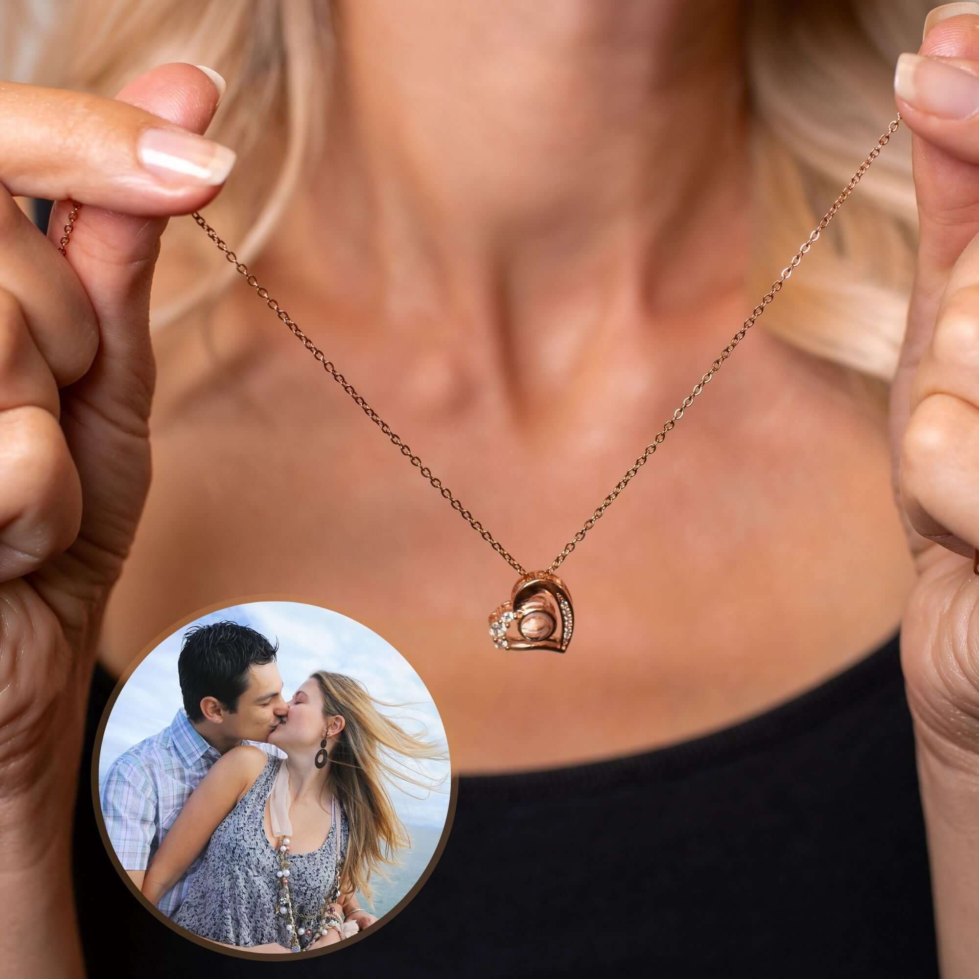 Precious Heart Photo Necklace - Image 12