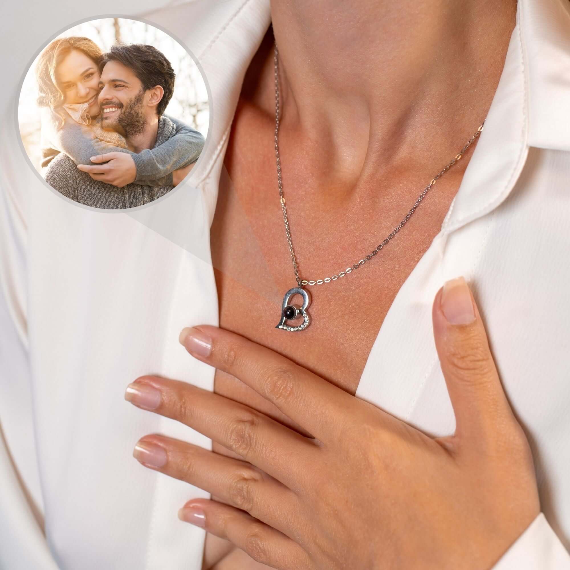 Romantic Photo Necklace - Image 11