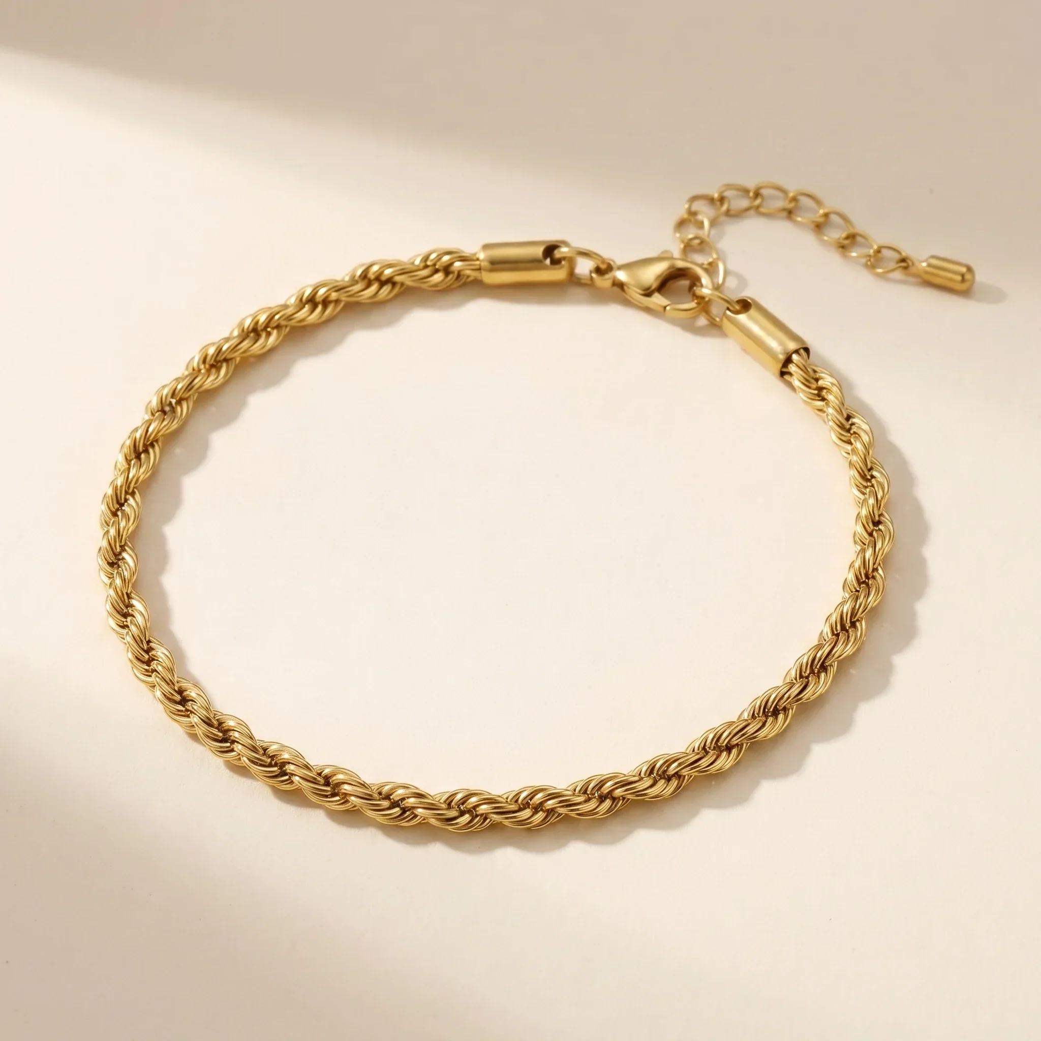 Rope Twist Anklet - Image 2
