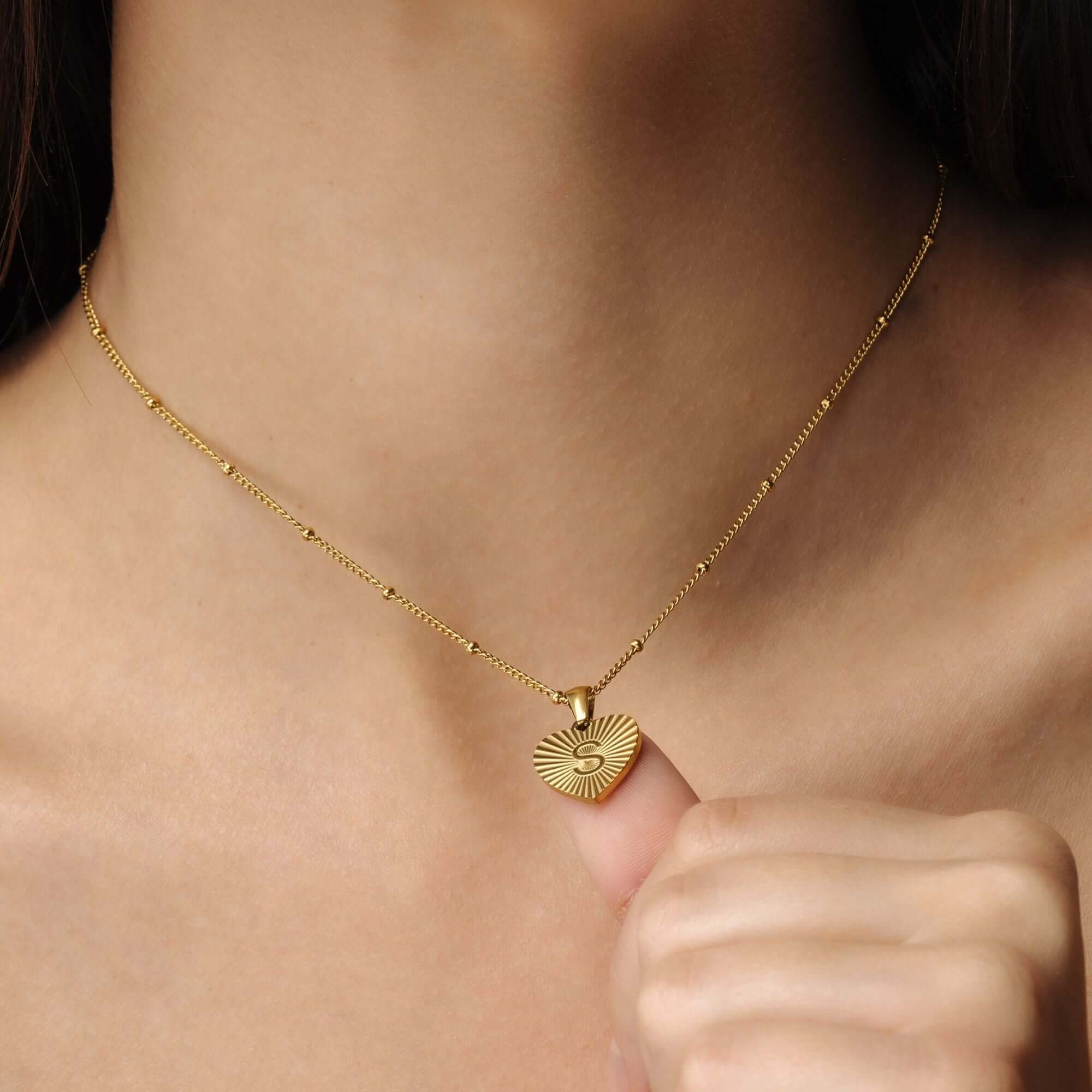 Sentimental Initial Necklace - Image 3