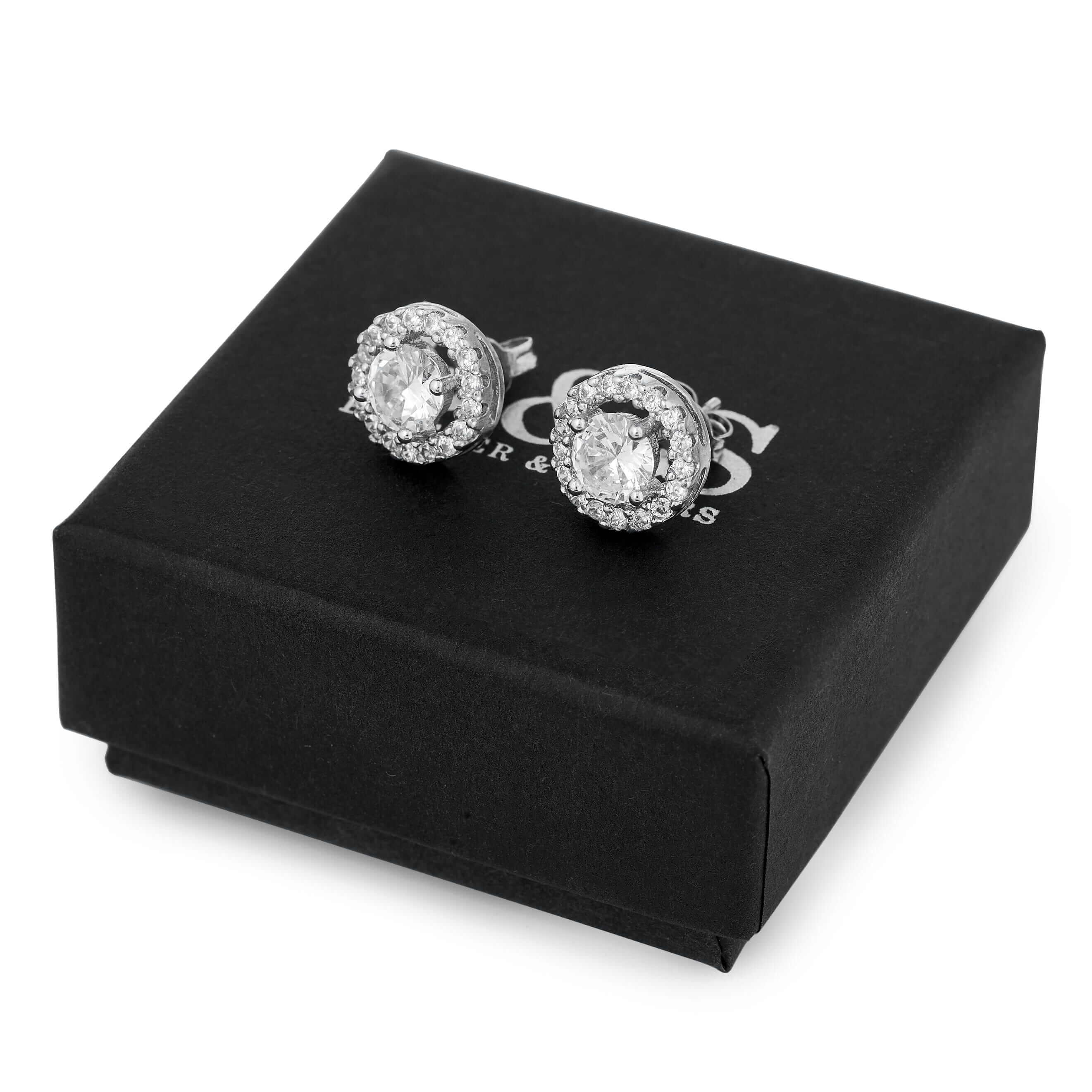 Silver Circle Earrings - Image 6