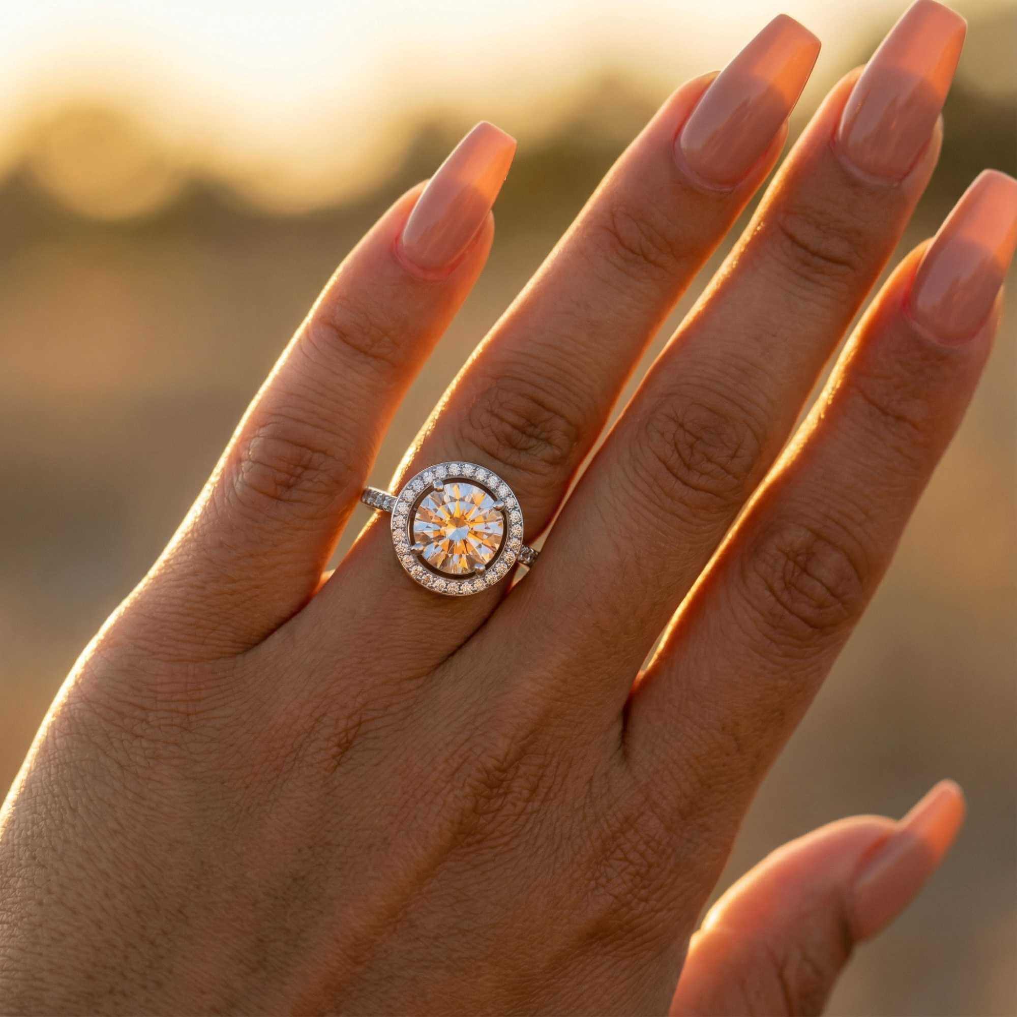 Silver Circle Ring - Image 10