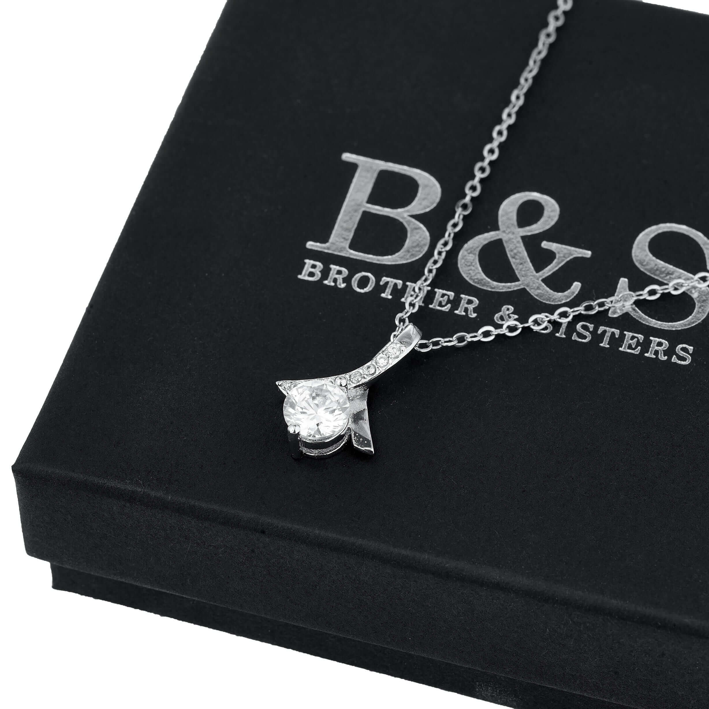 Silver Gem Necklace - Image 3