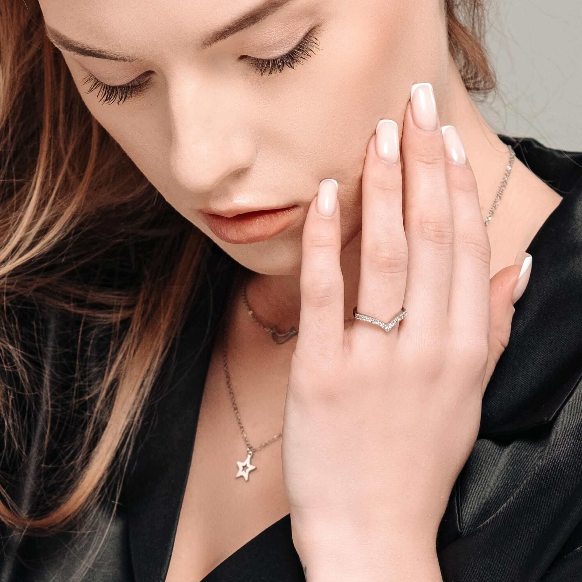 Silver Minimalist Ring - Image 5