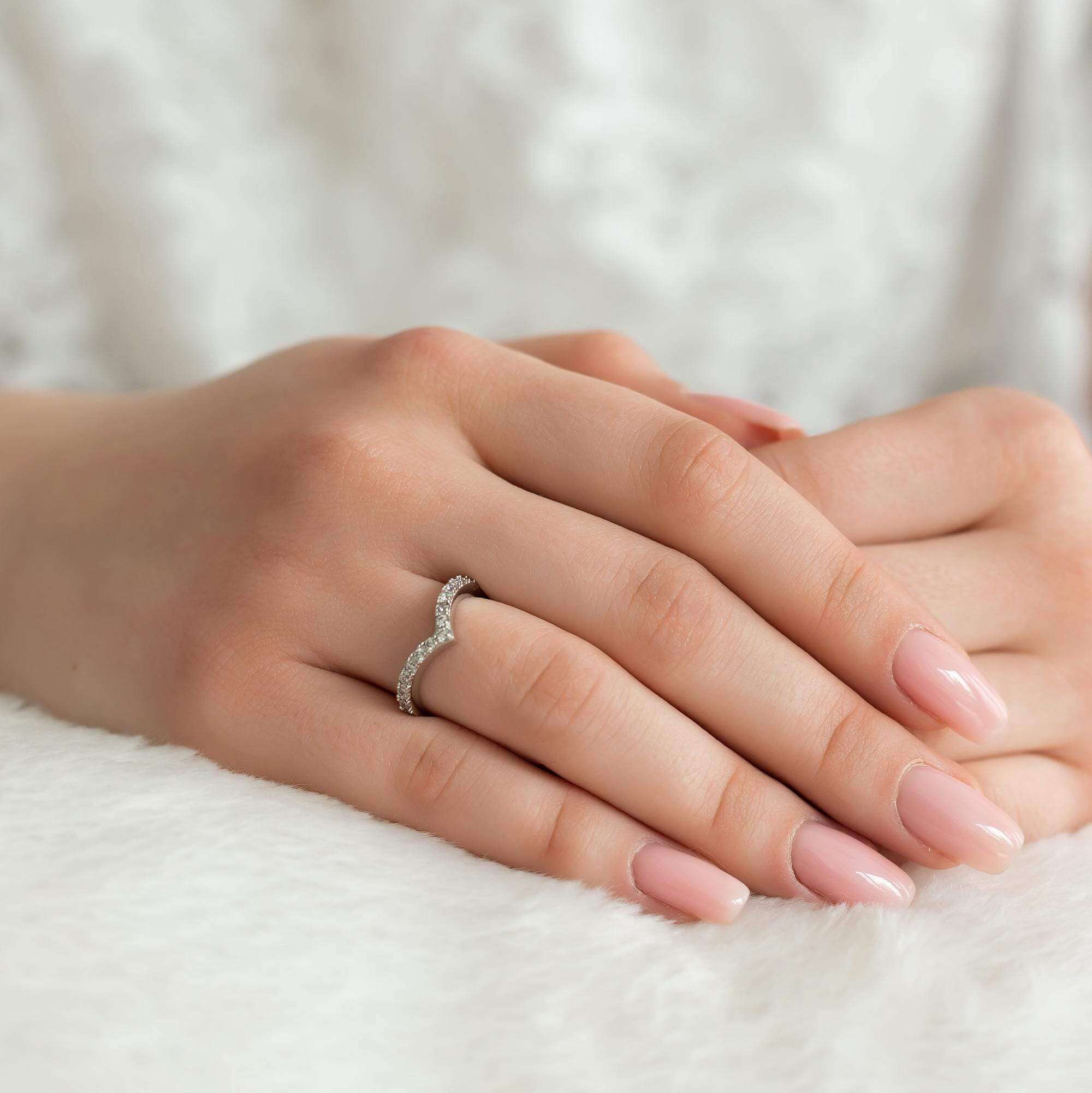 Silver Minimalist Ring - Image 8