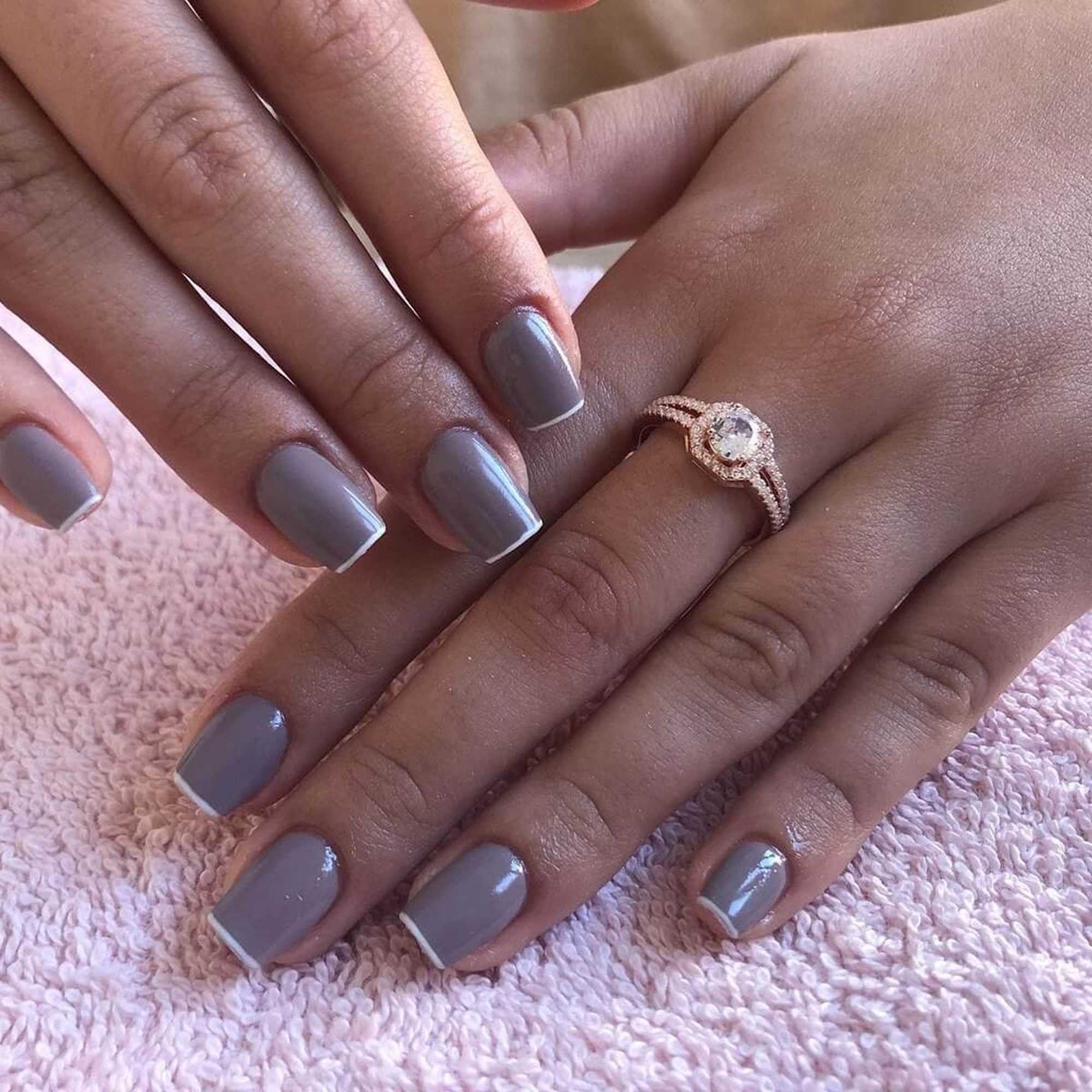 Silver Square Ring - Image 4