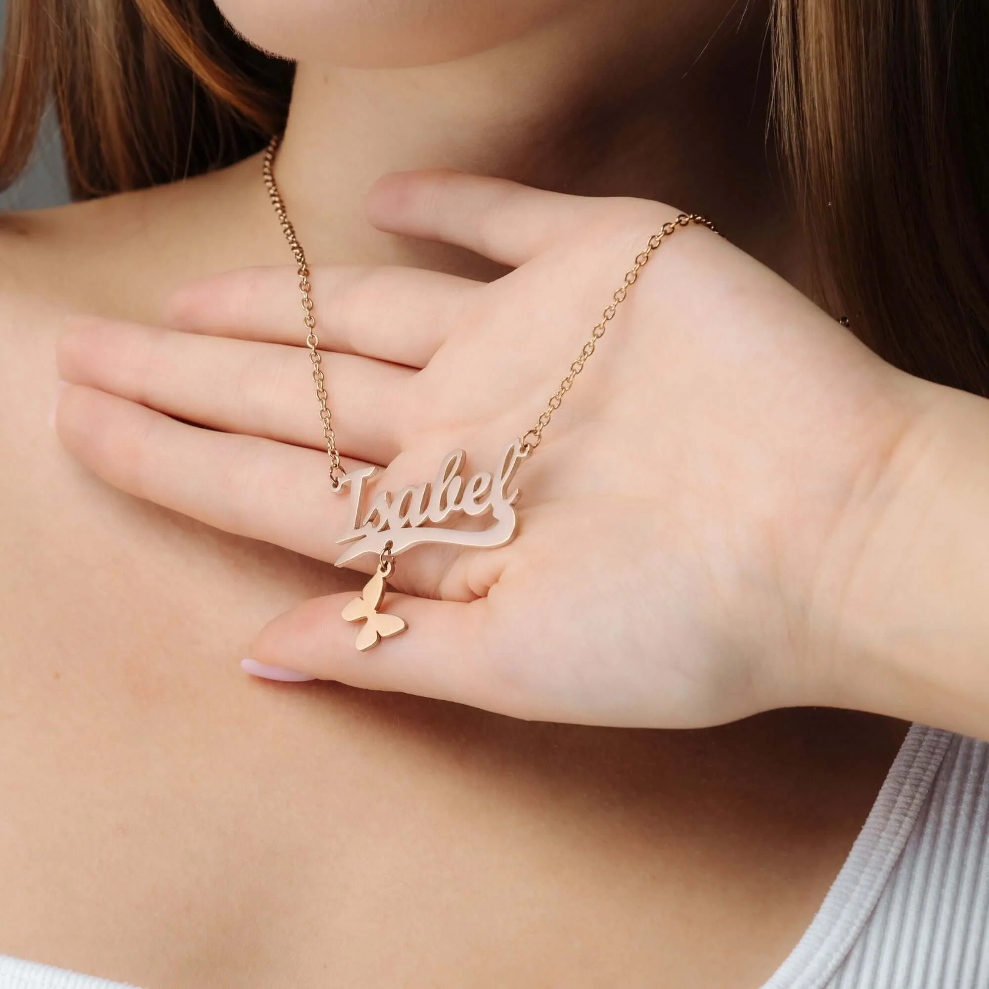 Simple Name Necklace - Image 11