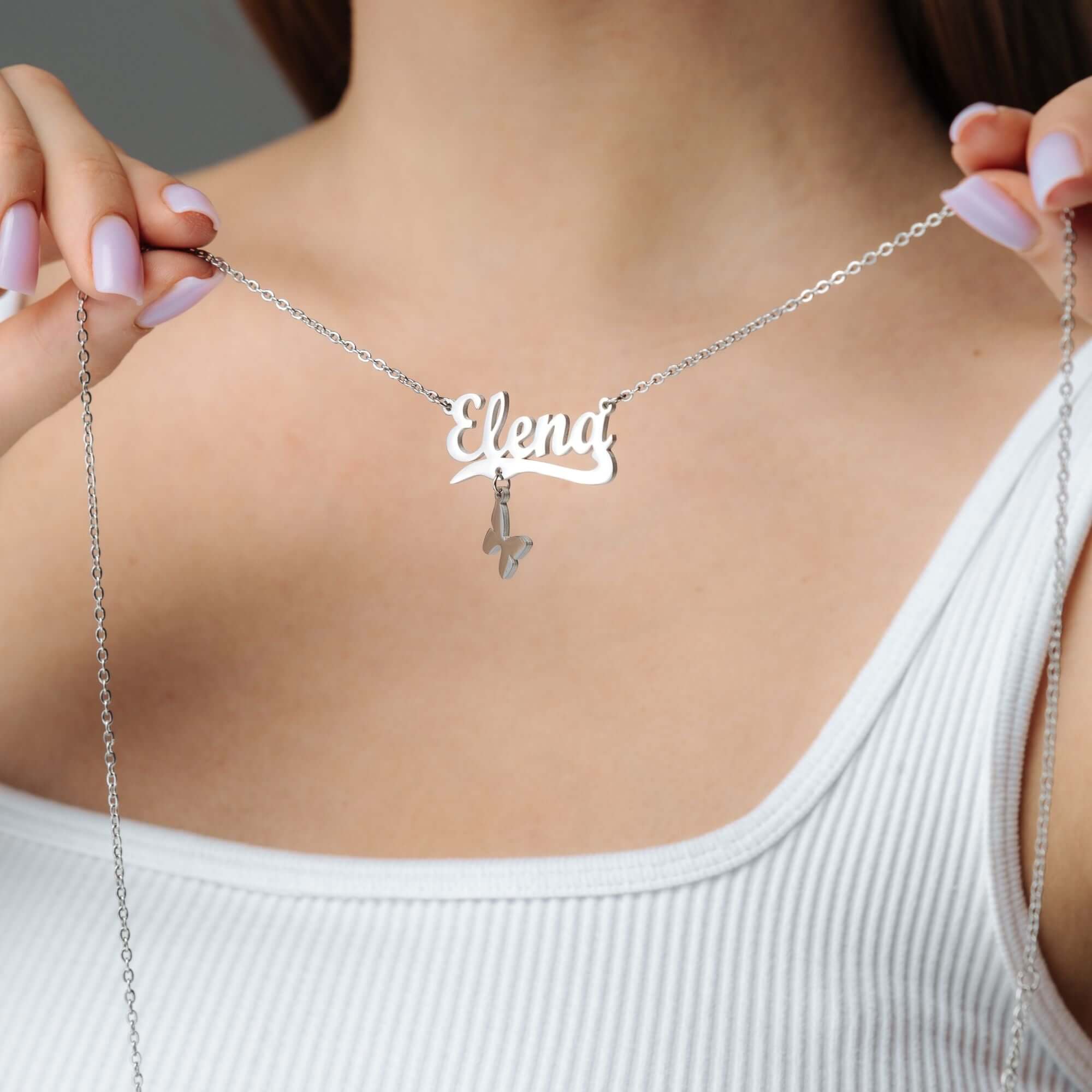 Simple Name Necklace - Image 18
