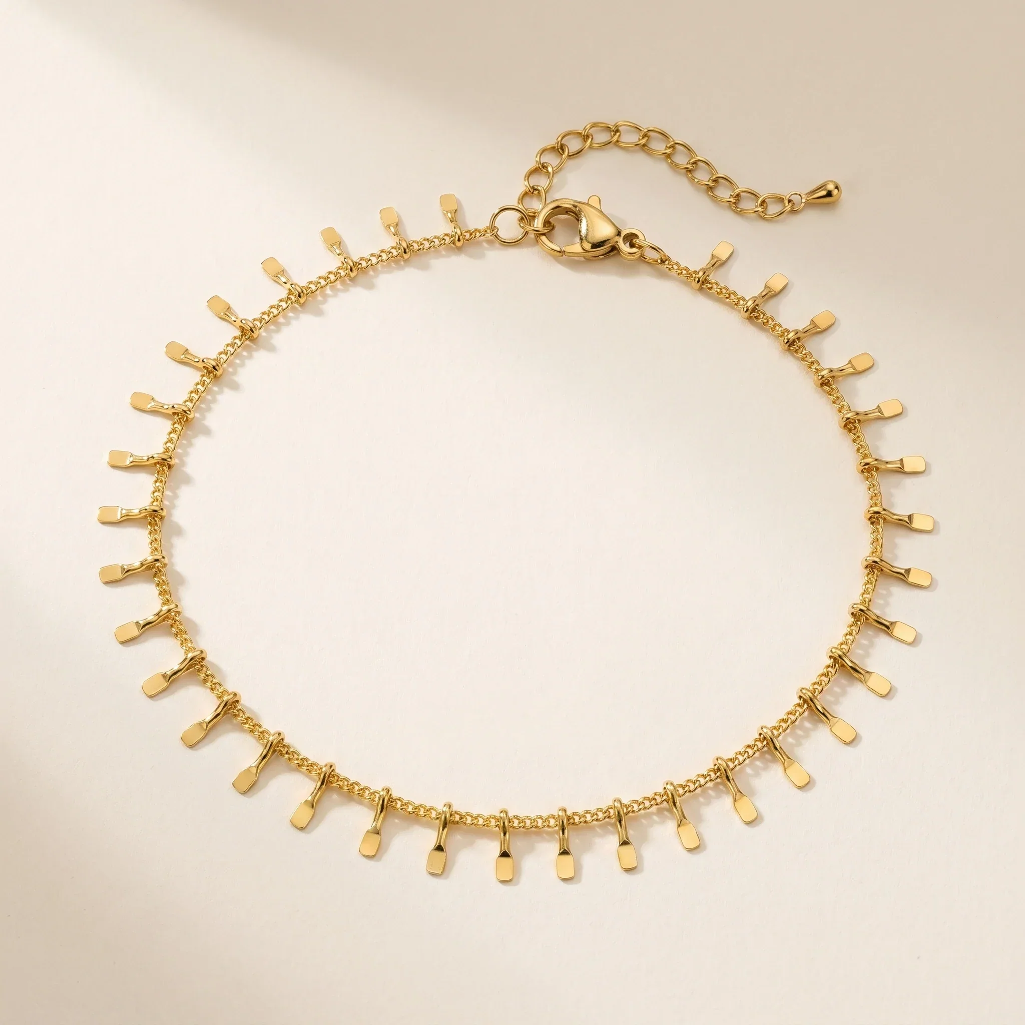 Sun Ray Fringe Anklet - Image 2