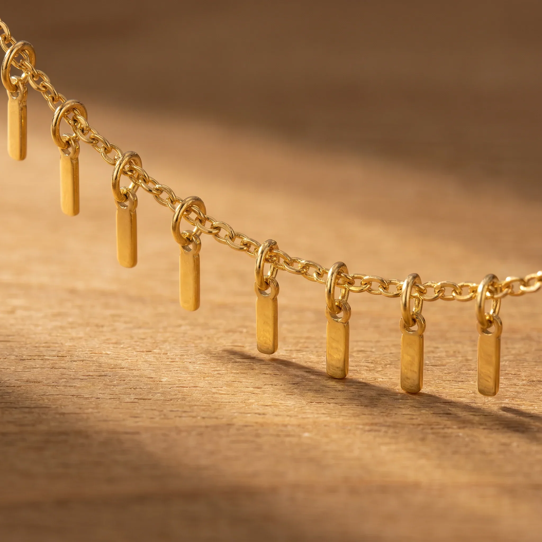 Sun Ray Fringe Anklet - Image 4