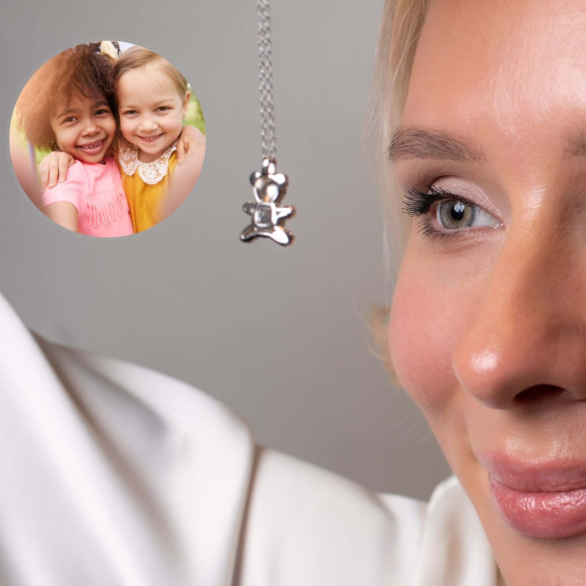 Teddy Bear Photo Necklace - Image 11