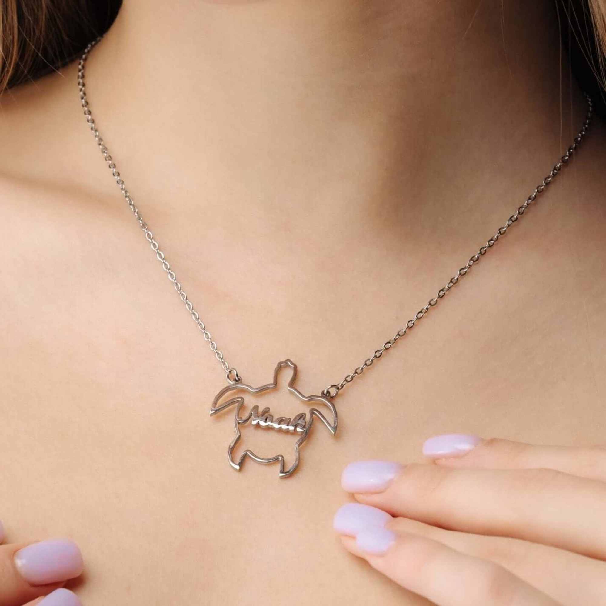 Turtle Name Necklace - Image 13