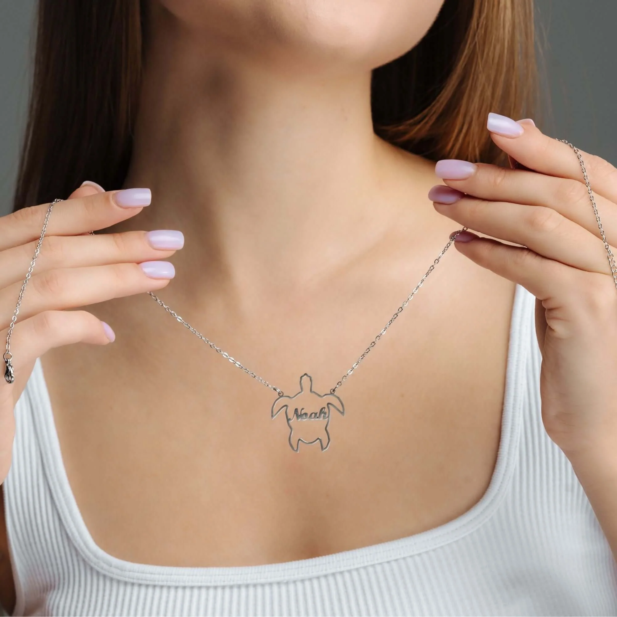Turtle Name Necklace - Image 14