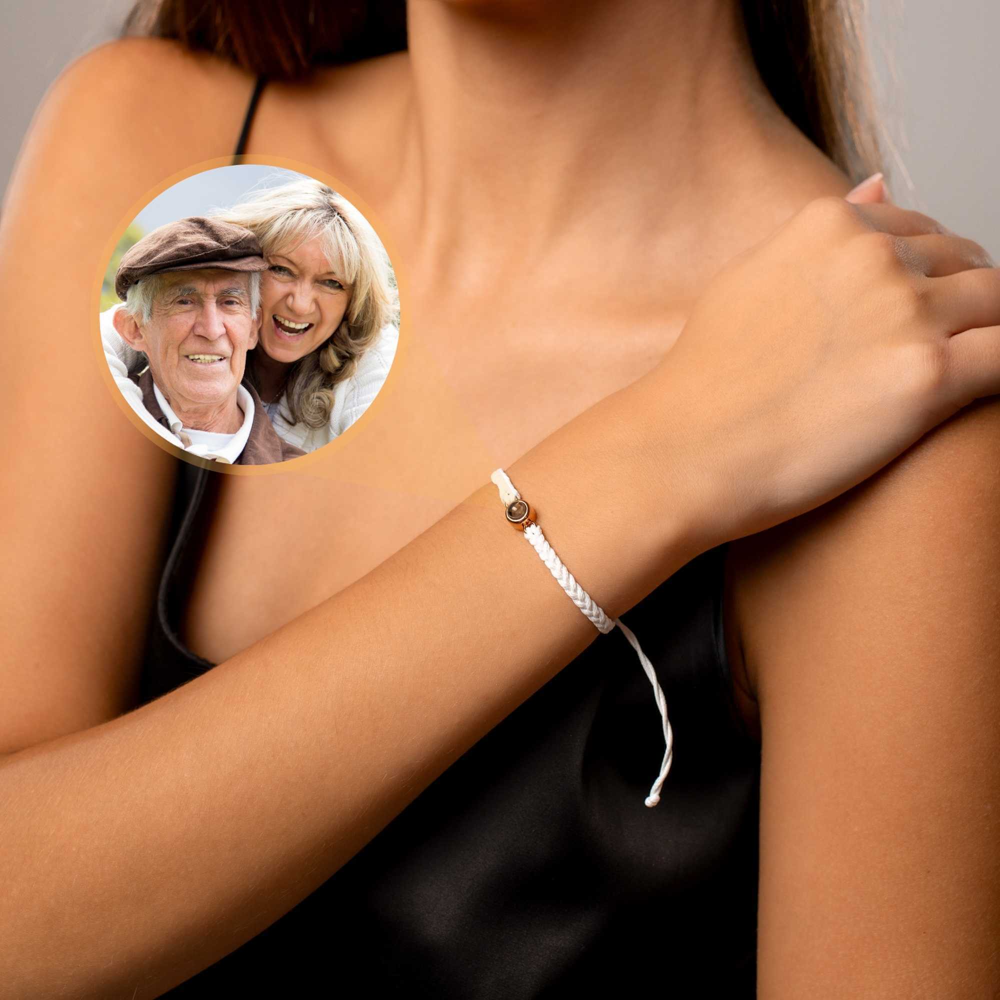 White Photo Bracelet - Image 19